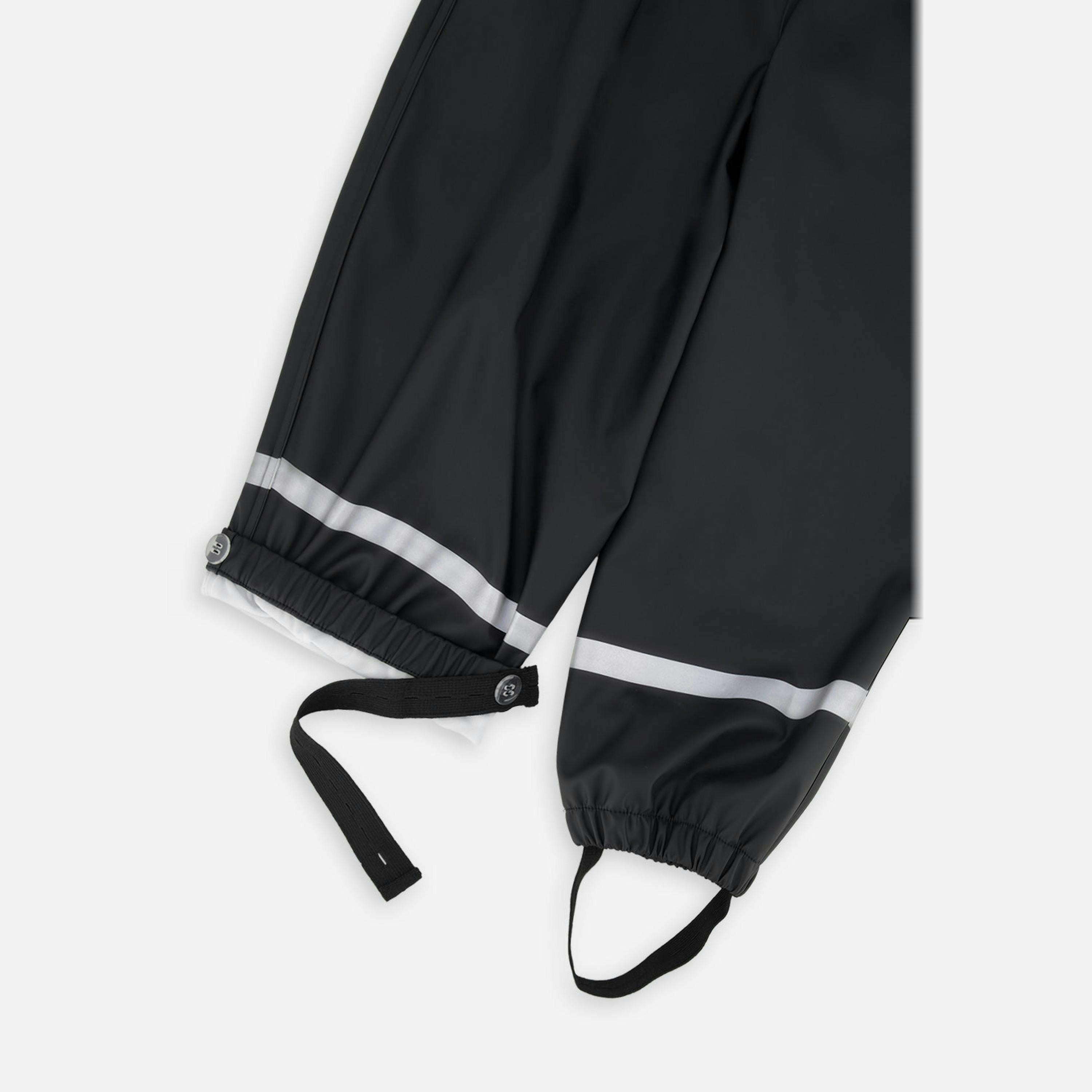 Rain Overalls Black , view 4 of 6