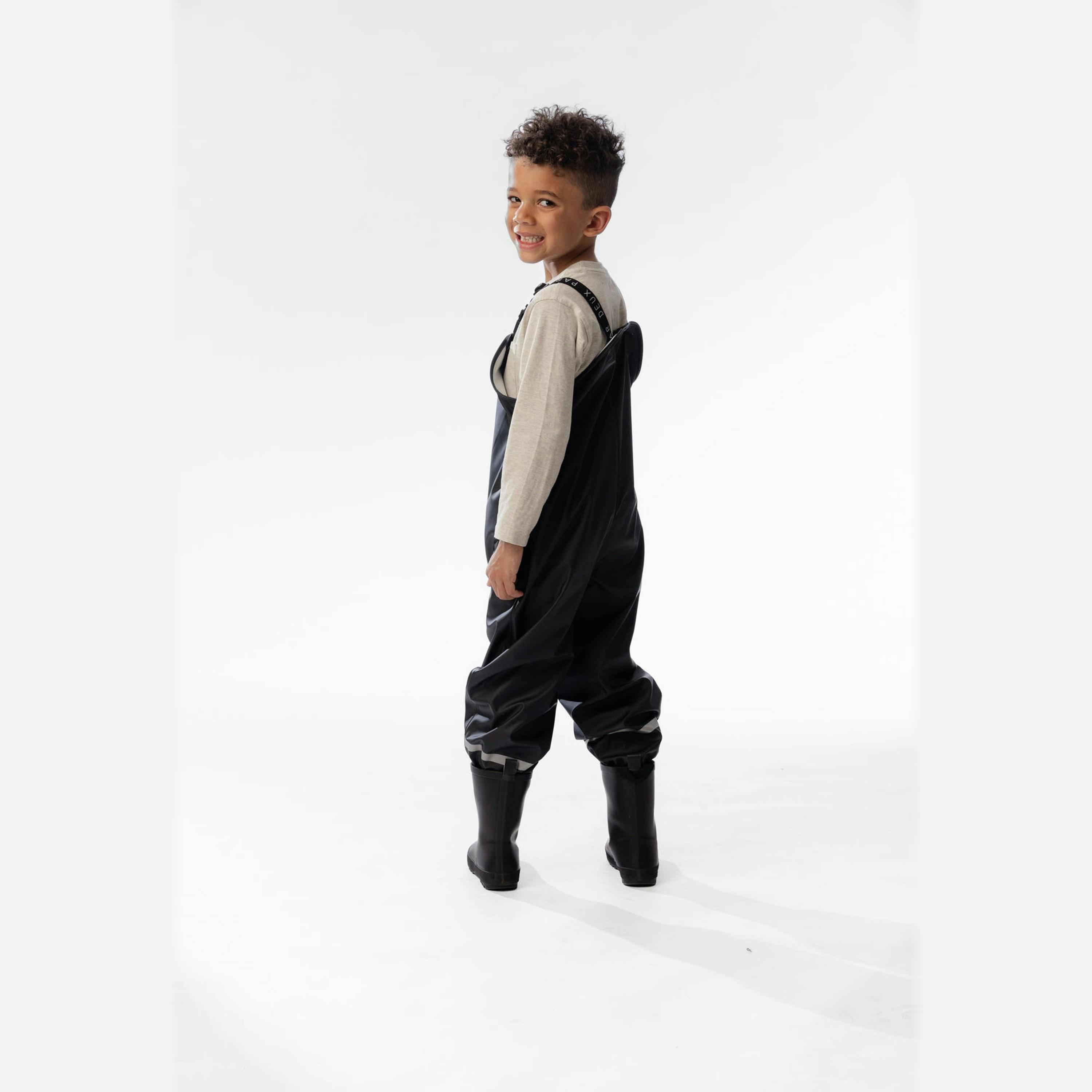 Rain Overalls Black , view 5 of 6