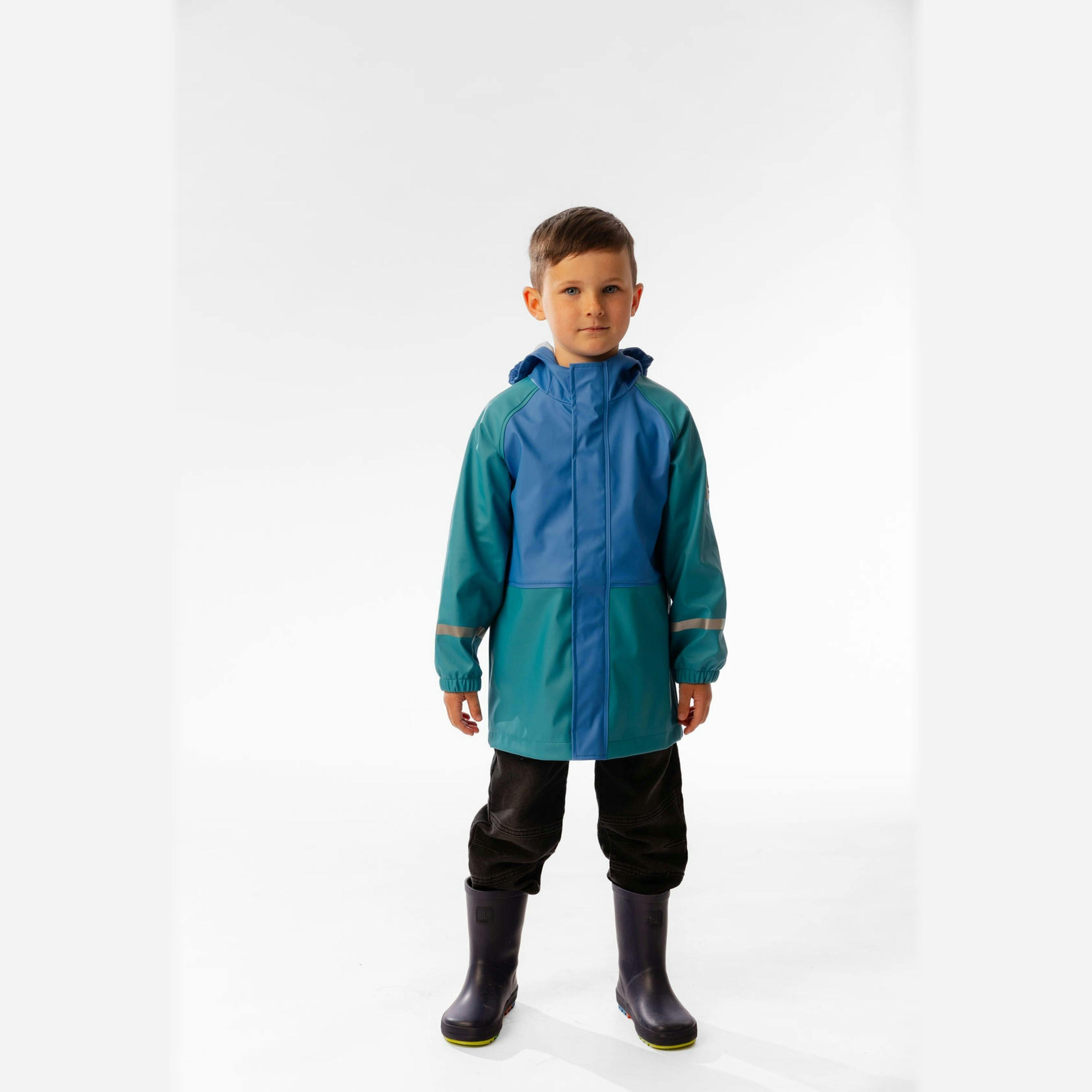 Rain Jacket Dark Turquoise , view 2 of 6
