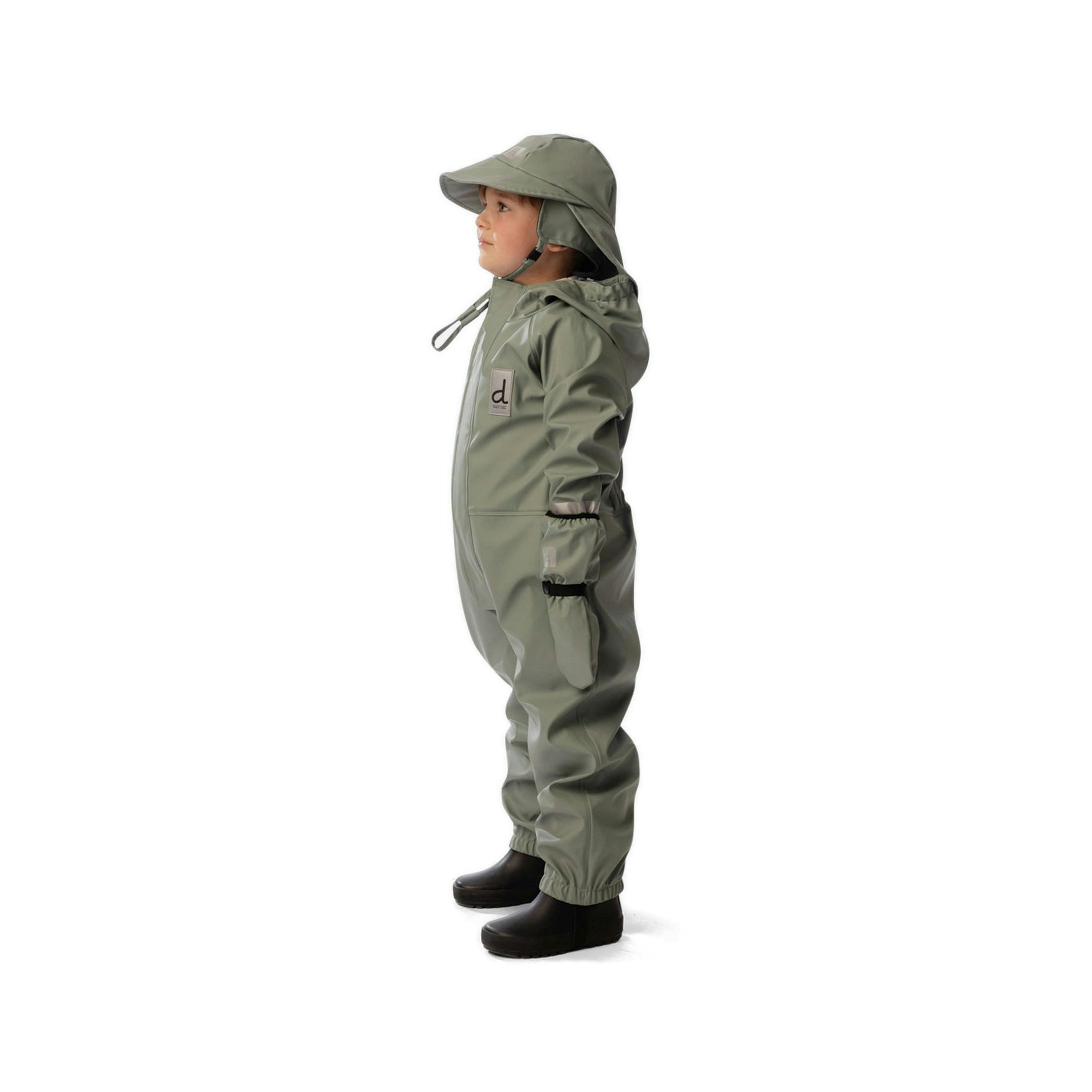 Rain One Piece Sage Green , view 3 of 5