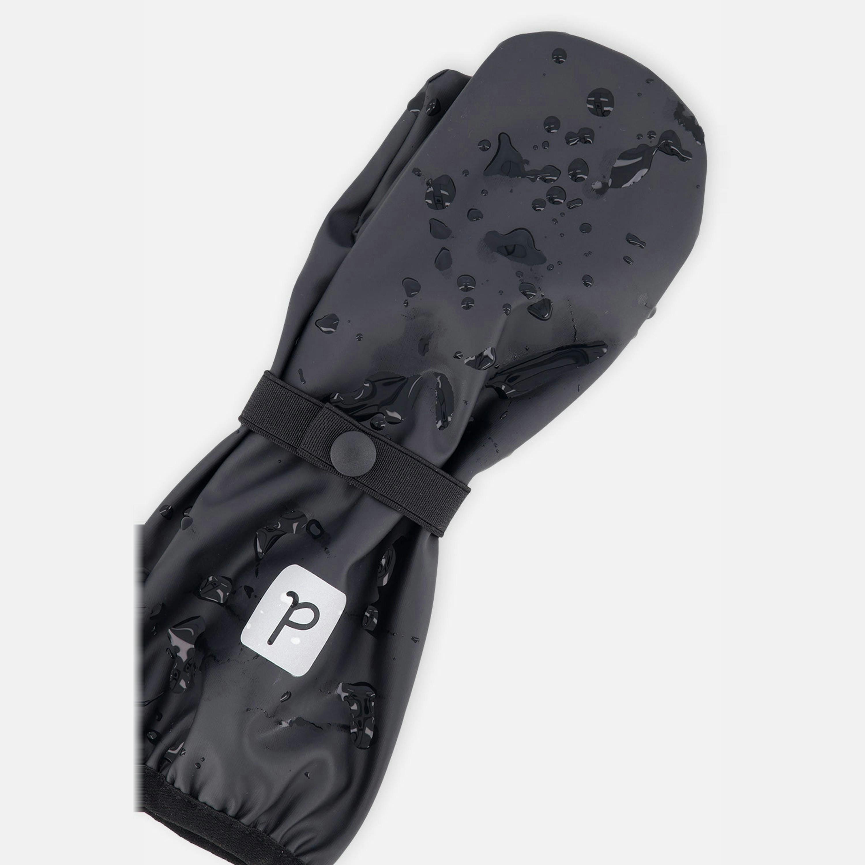 Rain Mittens Black , view 2 of 3
