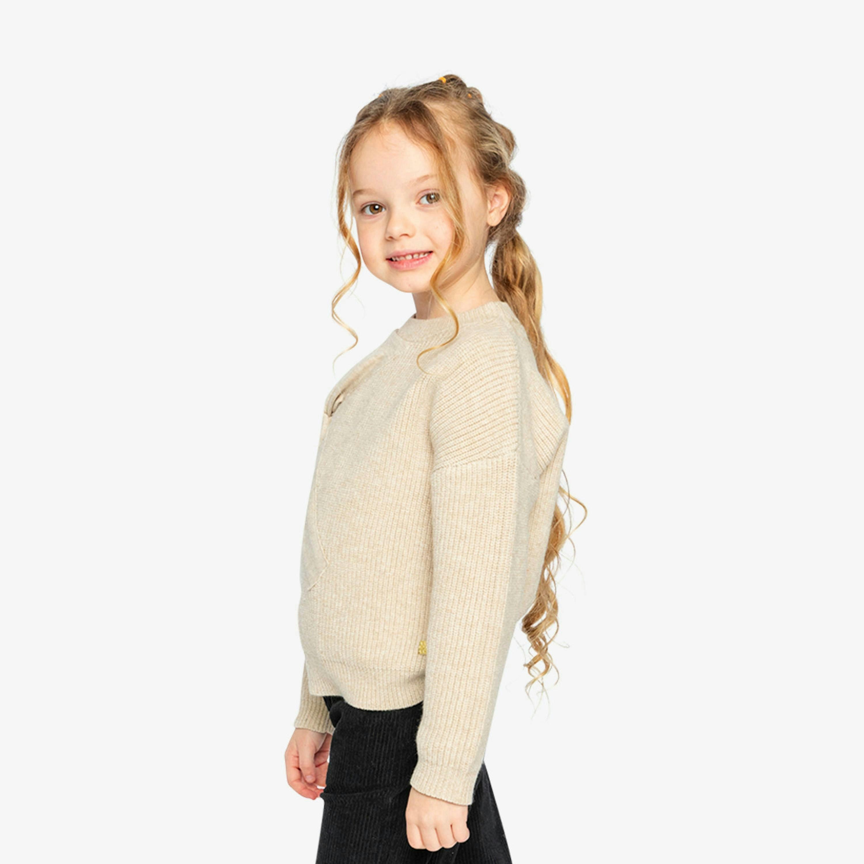 Sweater With Bow Beige , view 6 of 6
