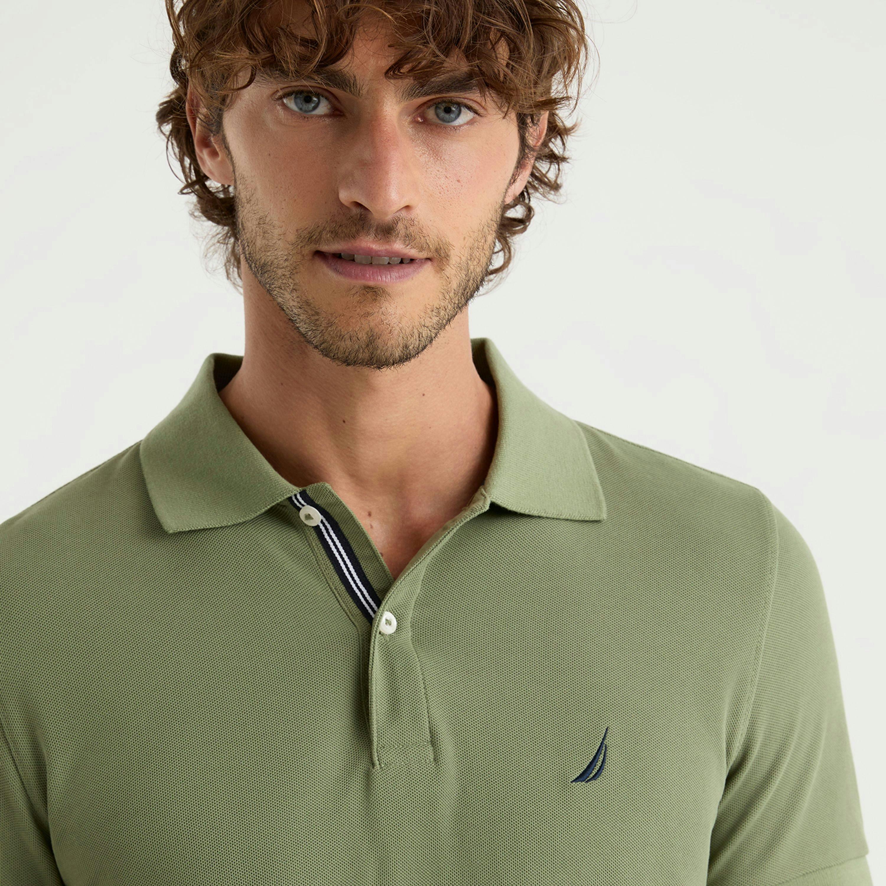 Cast Polo Shirt - Olive , view 3 of 4