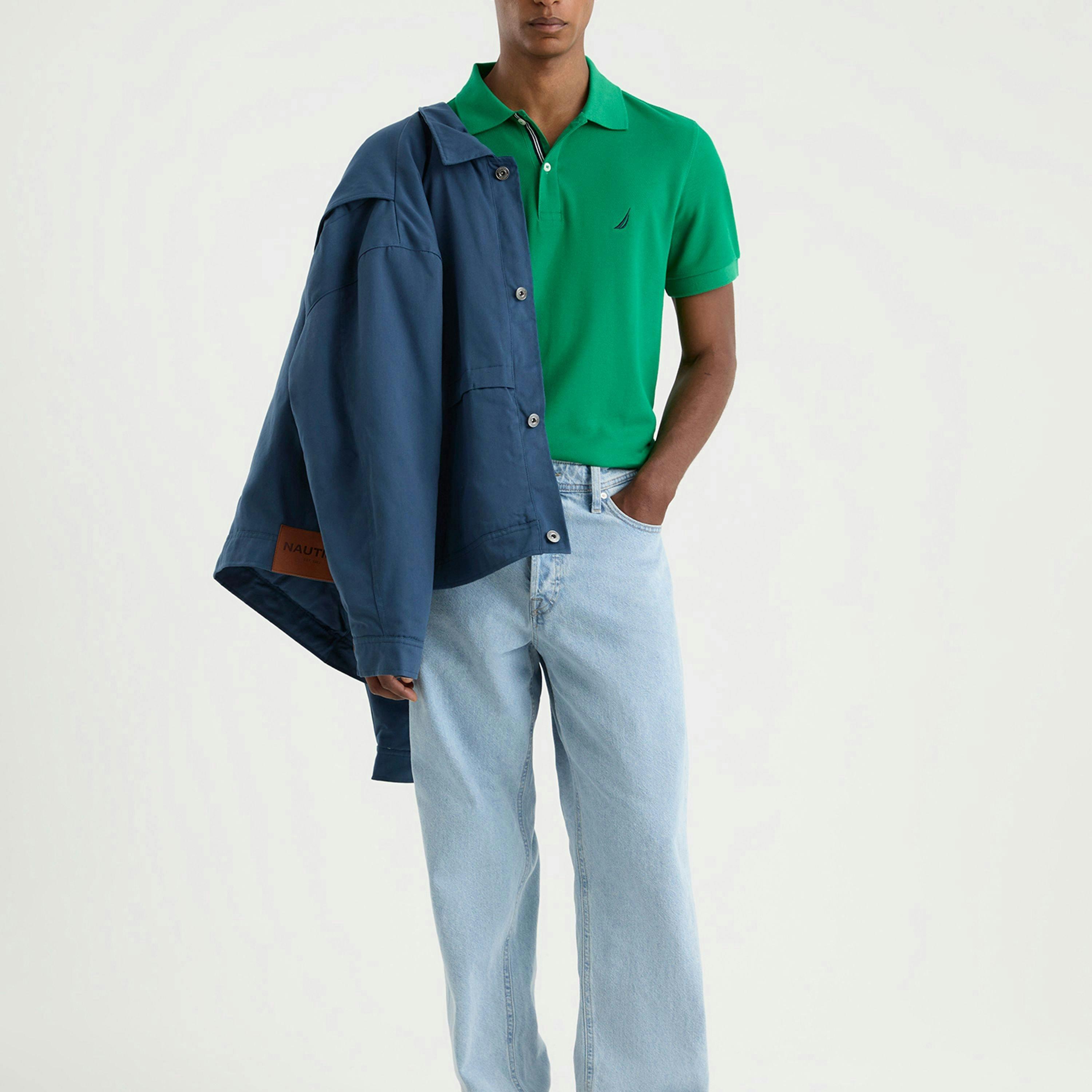 Cast Polo Shirt - Rolling Green , view 4 of 4