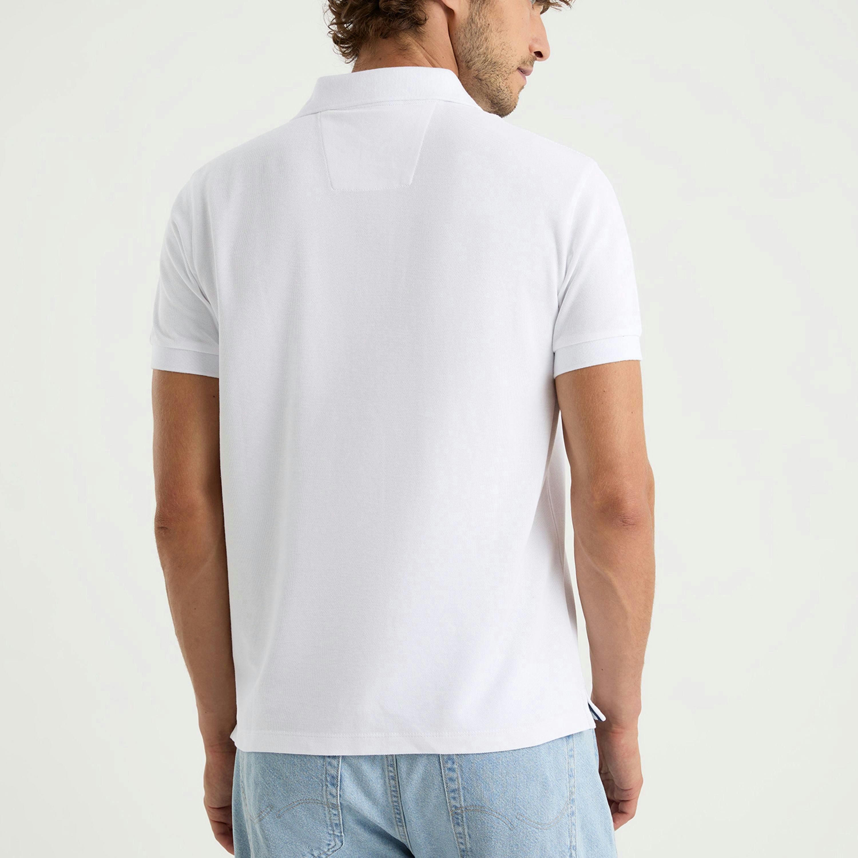 Cast Polo Shirt - White , view 2 of 4