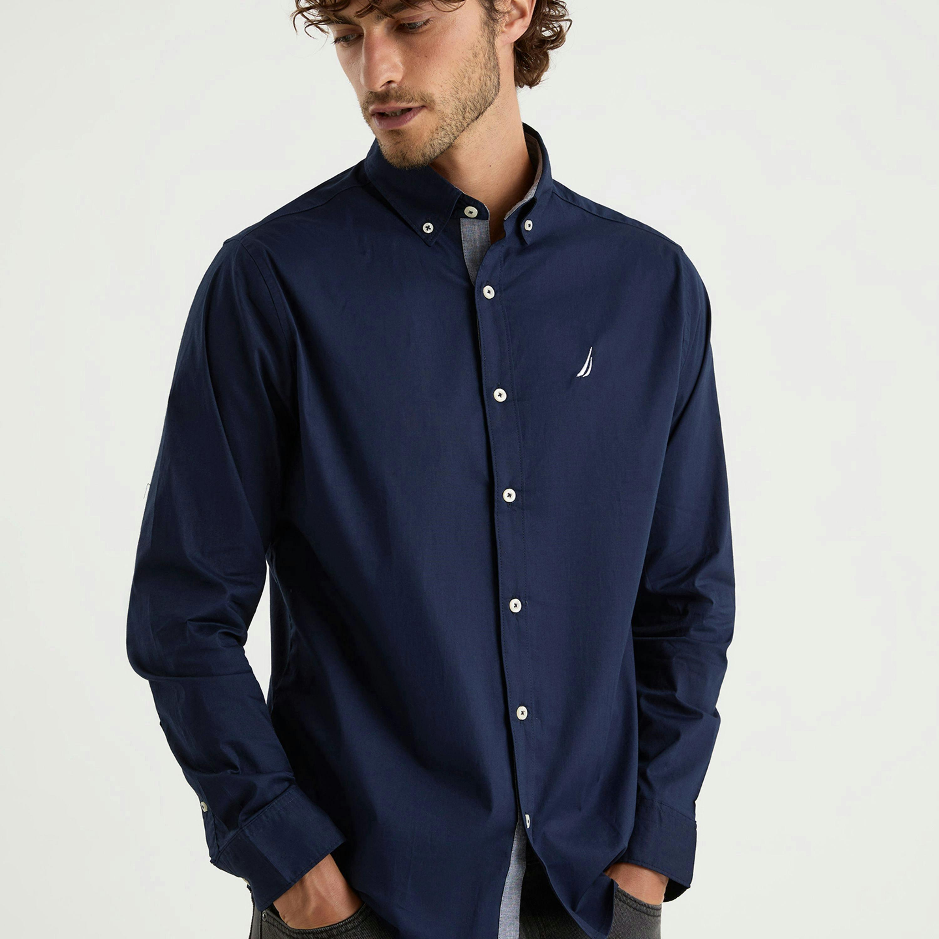 Mast LS Shirt - Dark Navy , view 1 of 4