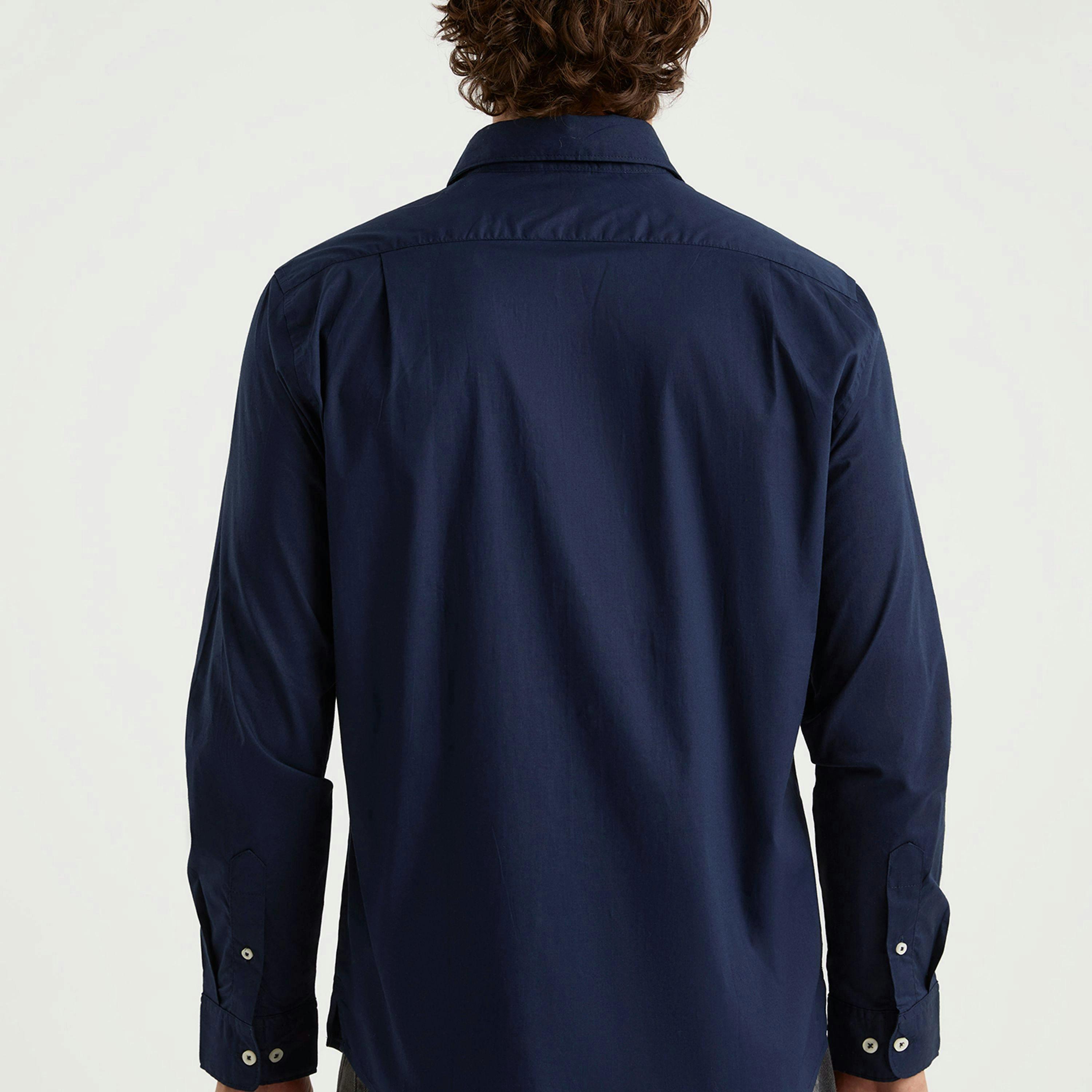 Mast LS Shirt - Dark Navy , view 2 of 4