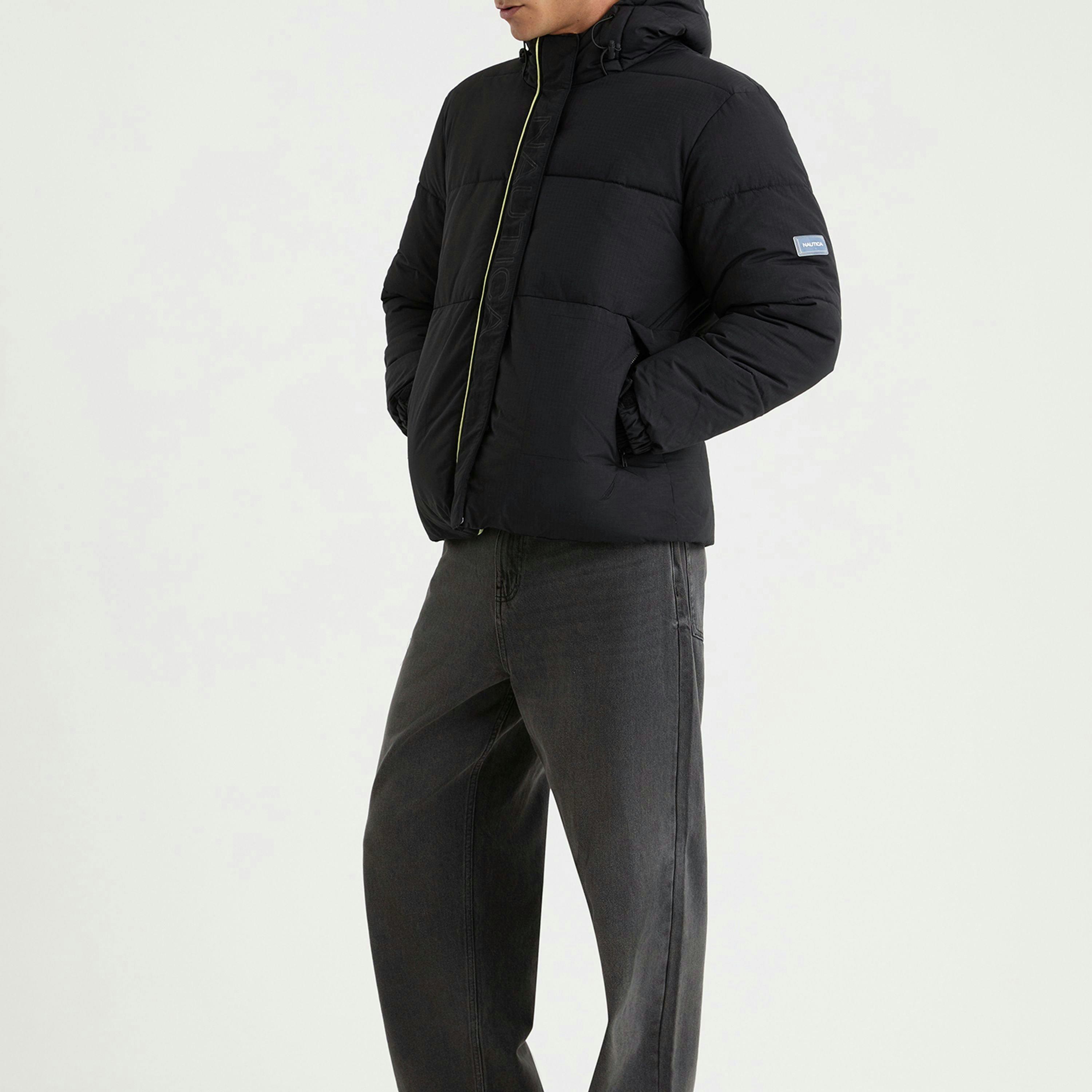 Falun Padded Jacket - Black , view 4 of 4