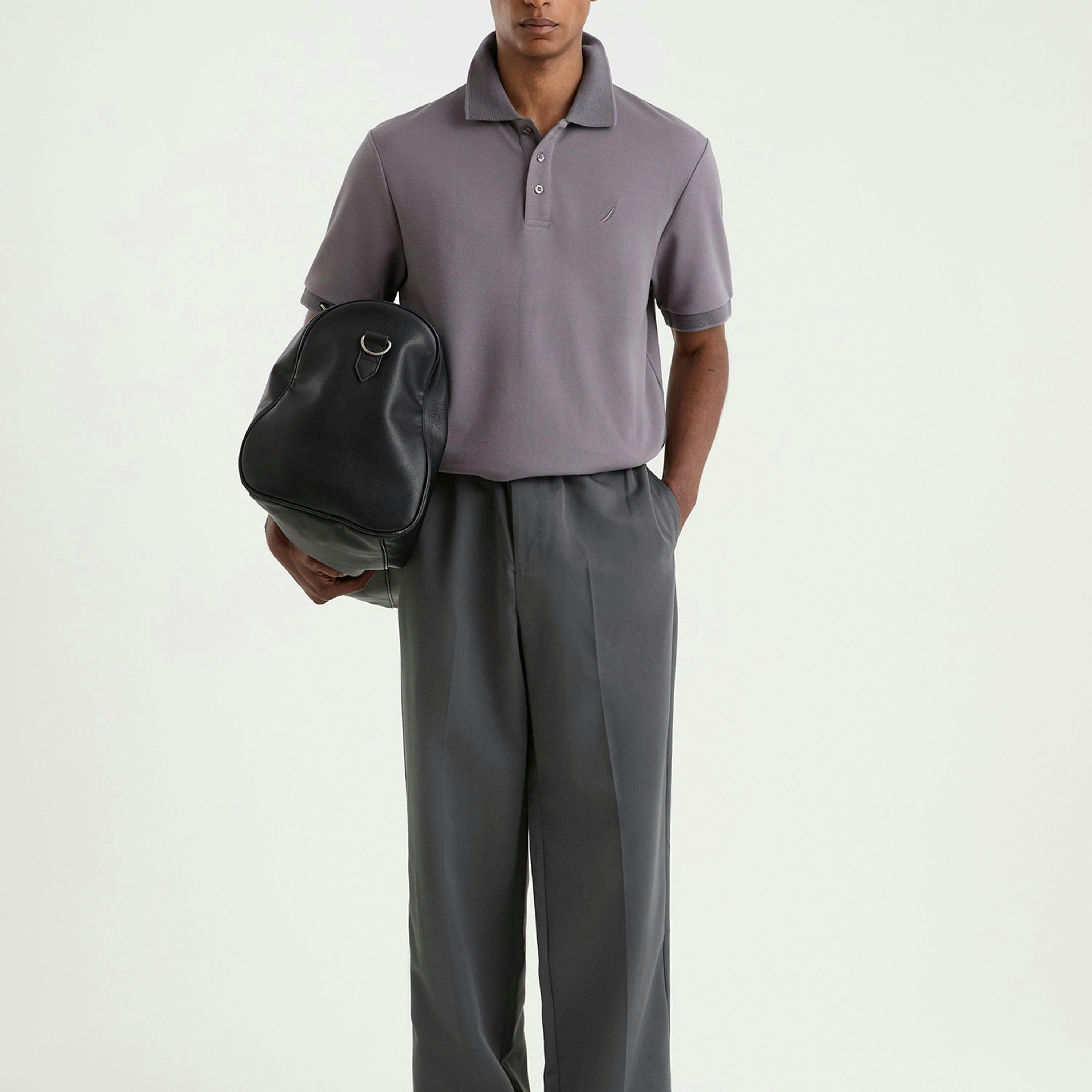 Harlyn 2 Polo Shirt - Dark Grey , view 4 of 4