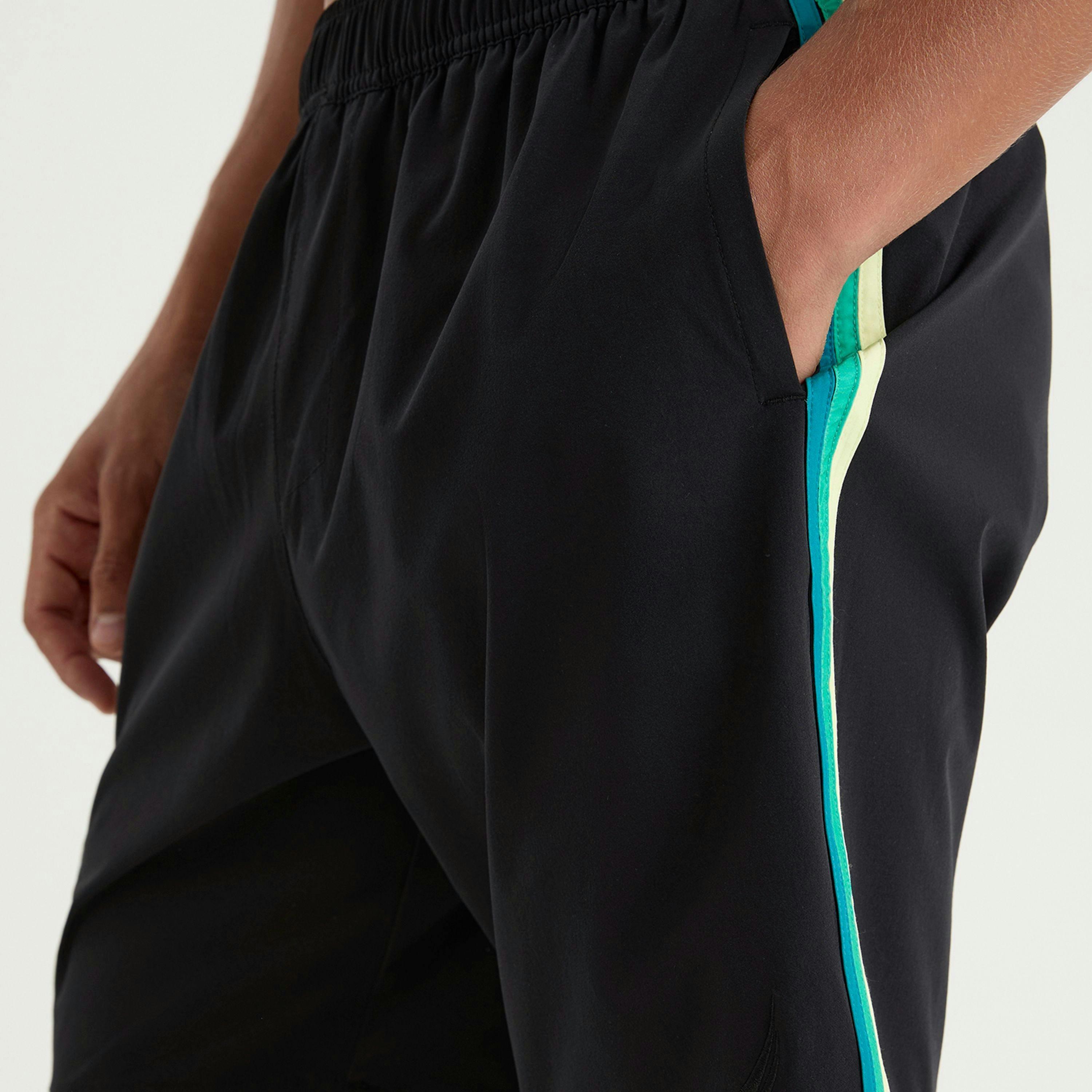 Ribbon Swim Short - Black , view 3 of 4