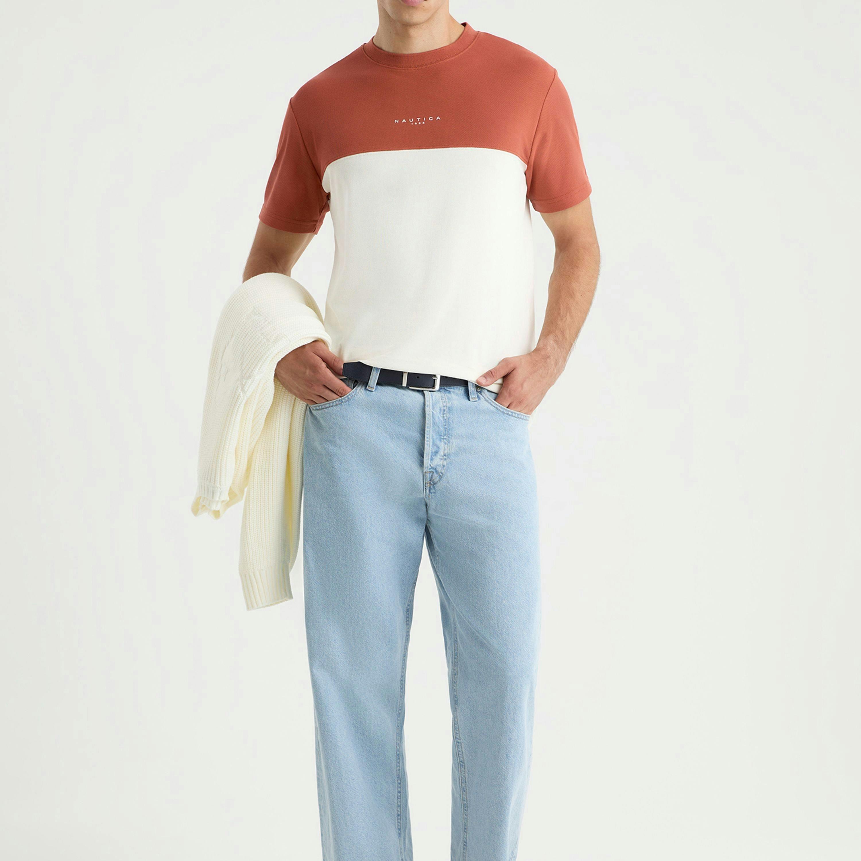Coleman T-Shirt - Terracotta , view 4 of 4