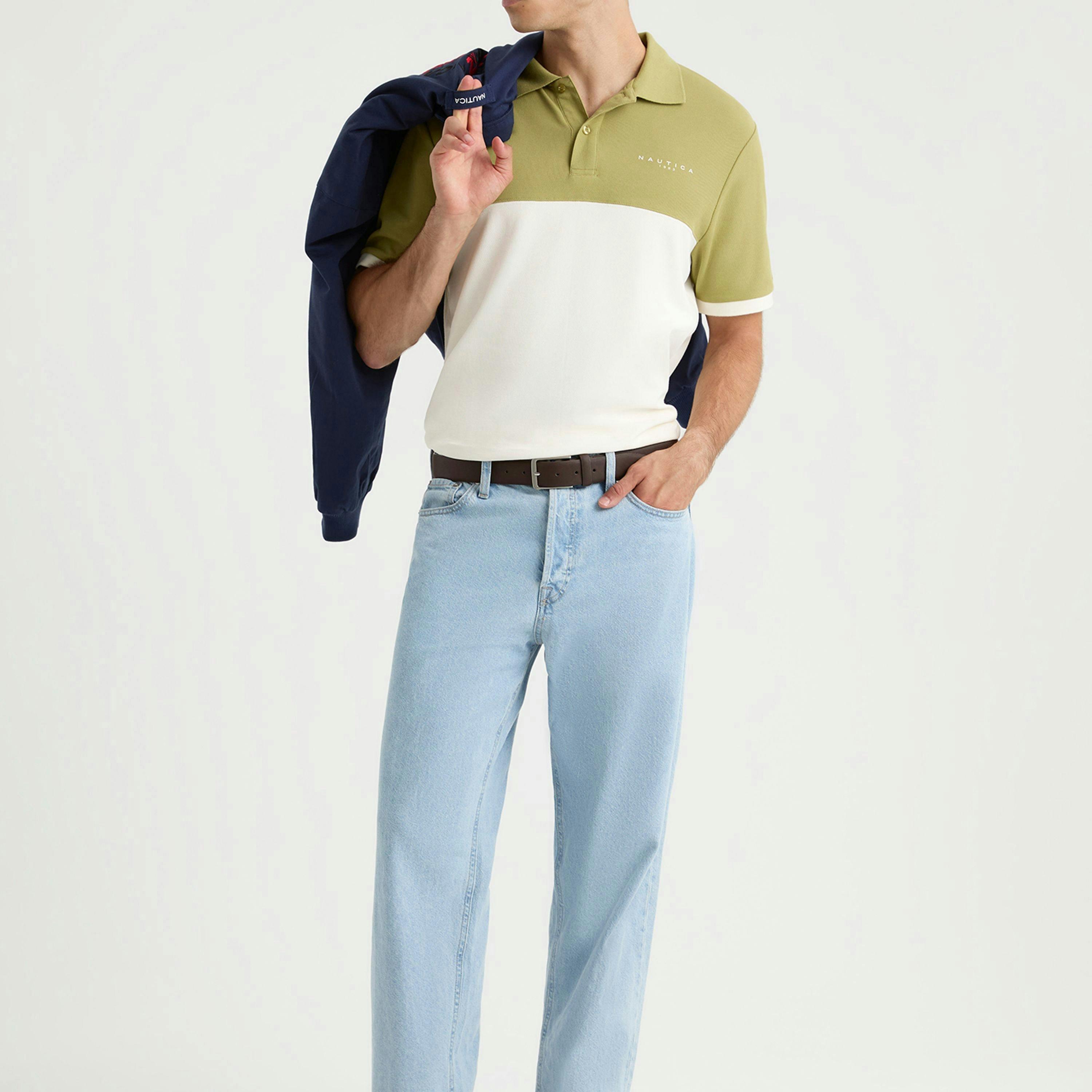 Stellan Polo Shirt - Olive , view 4 of 4