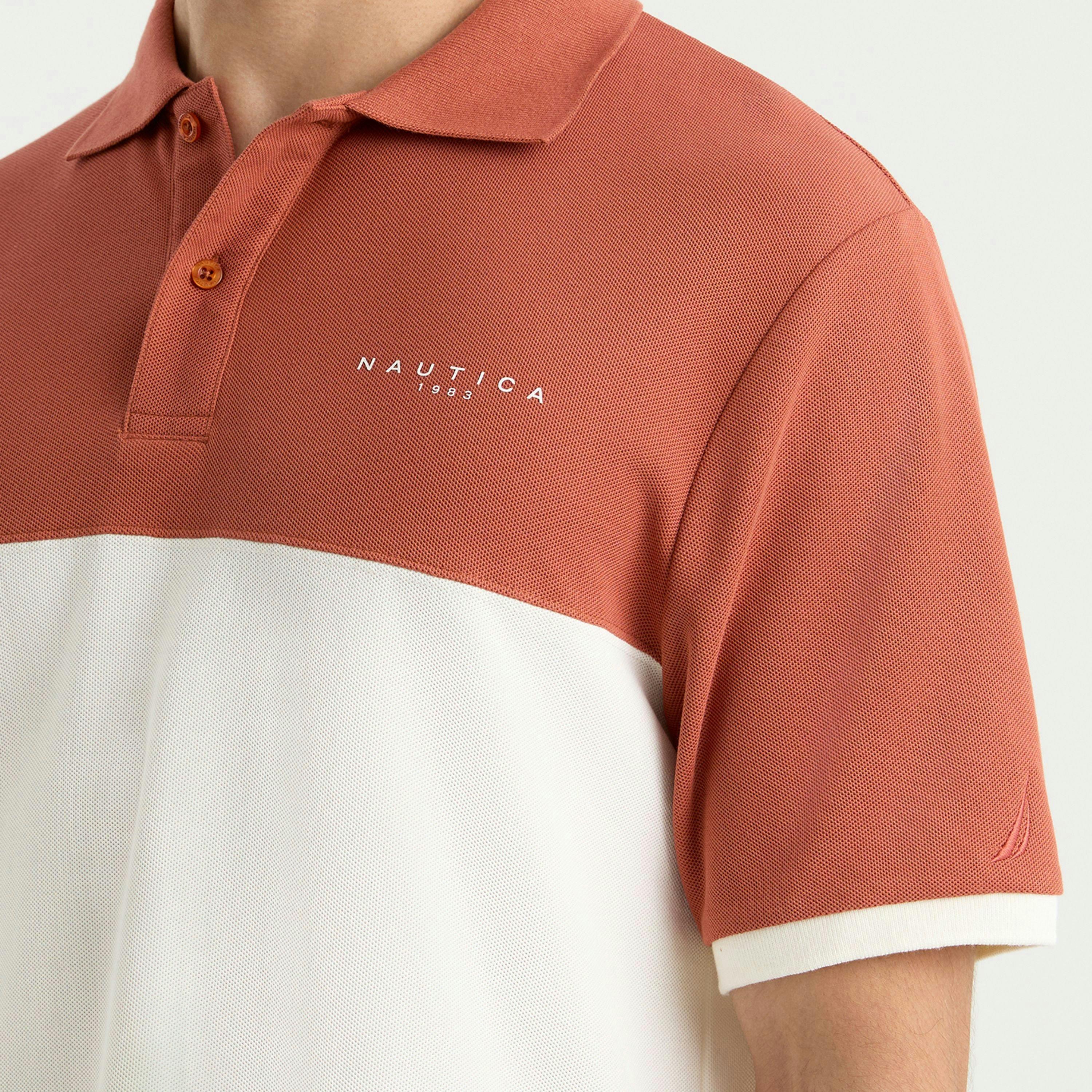 Stellan Polo Shirt - Terracotta , view 3 of 4