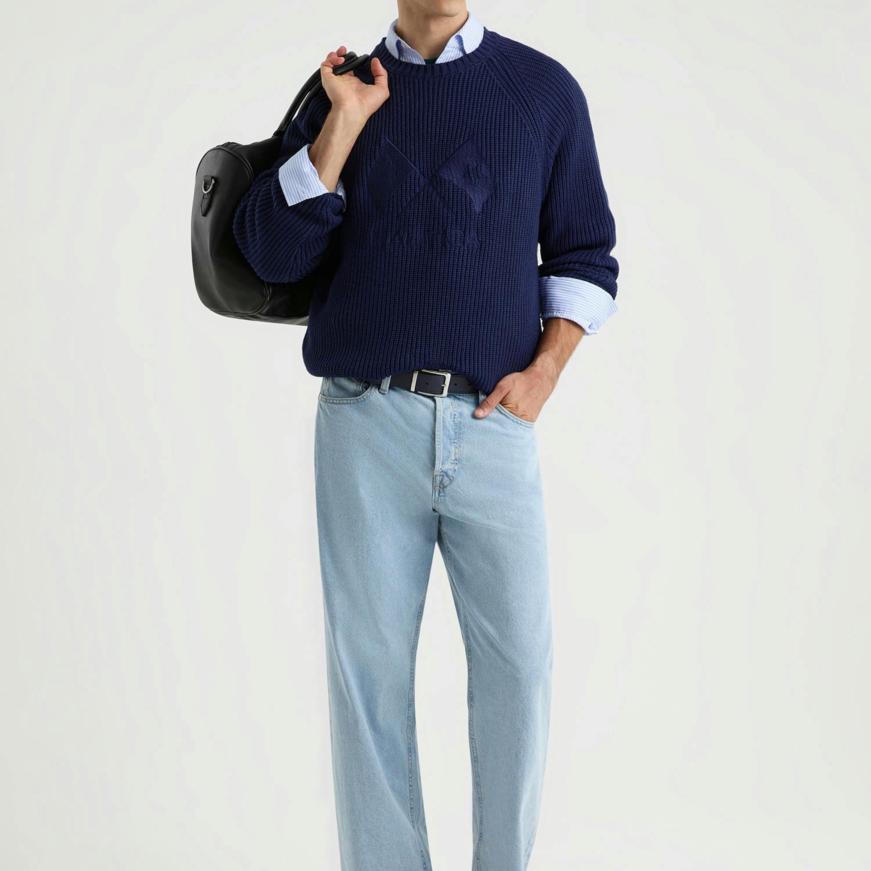 Consort Knitwear - Navy , view 4 of 4
