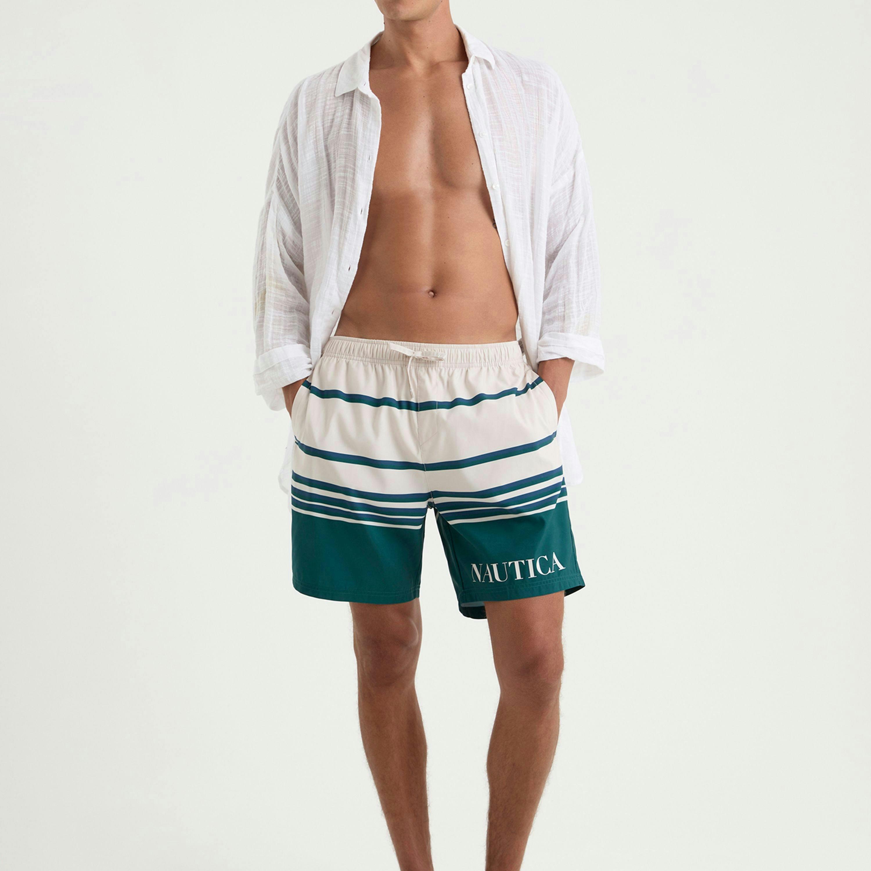 Riven Swim Shorts - Oatmeal , view 4 of 4