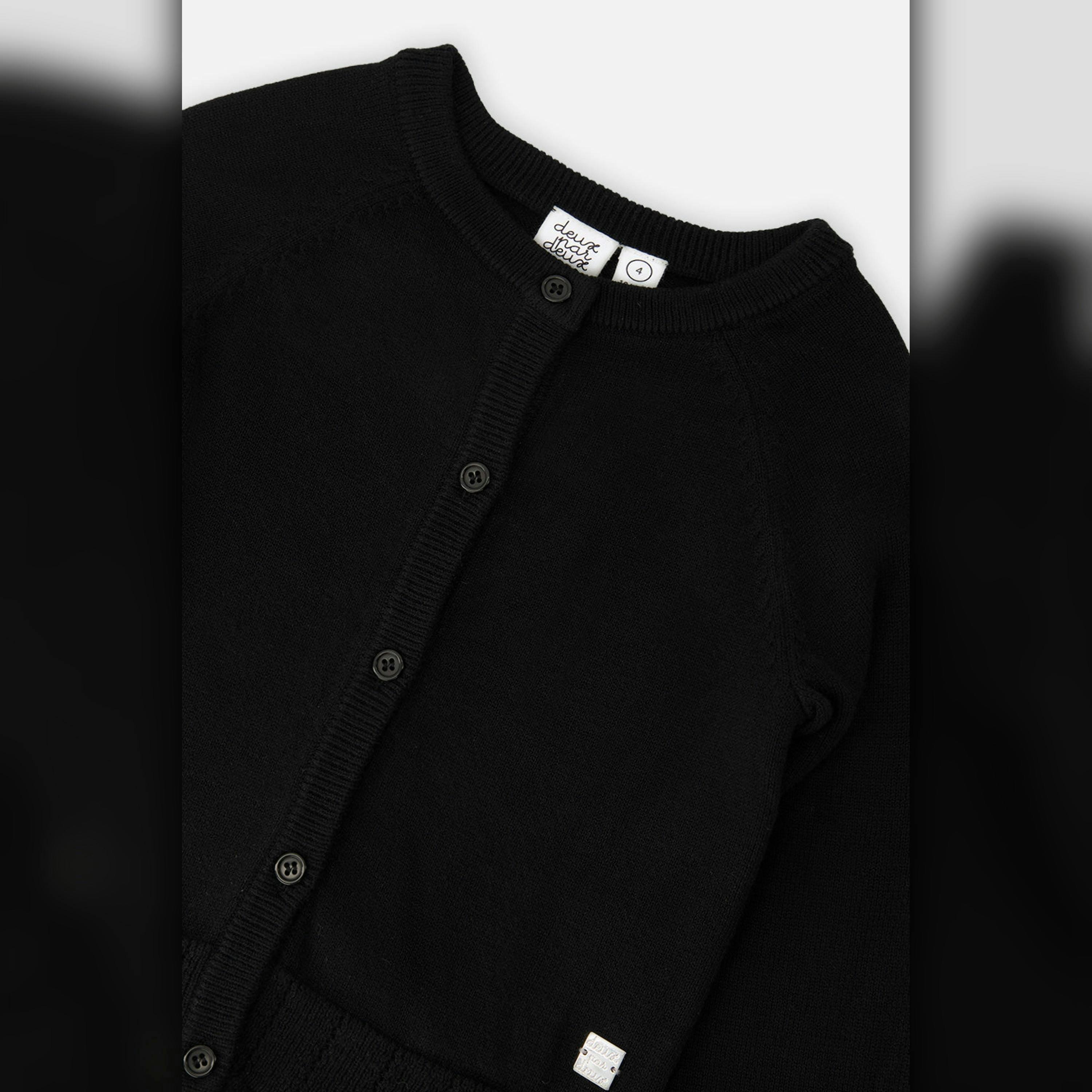 Knit Cardigan Black , view 2 of 2