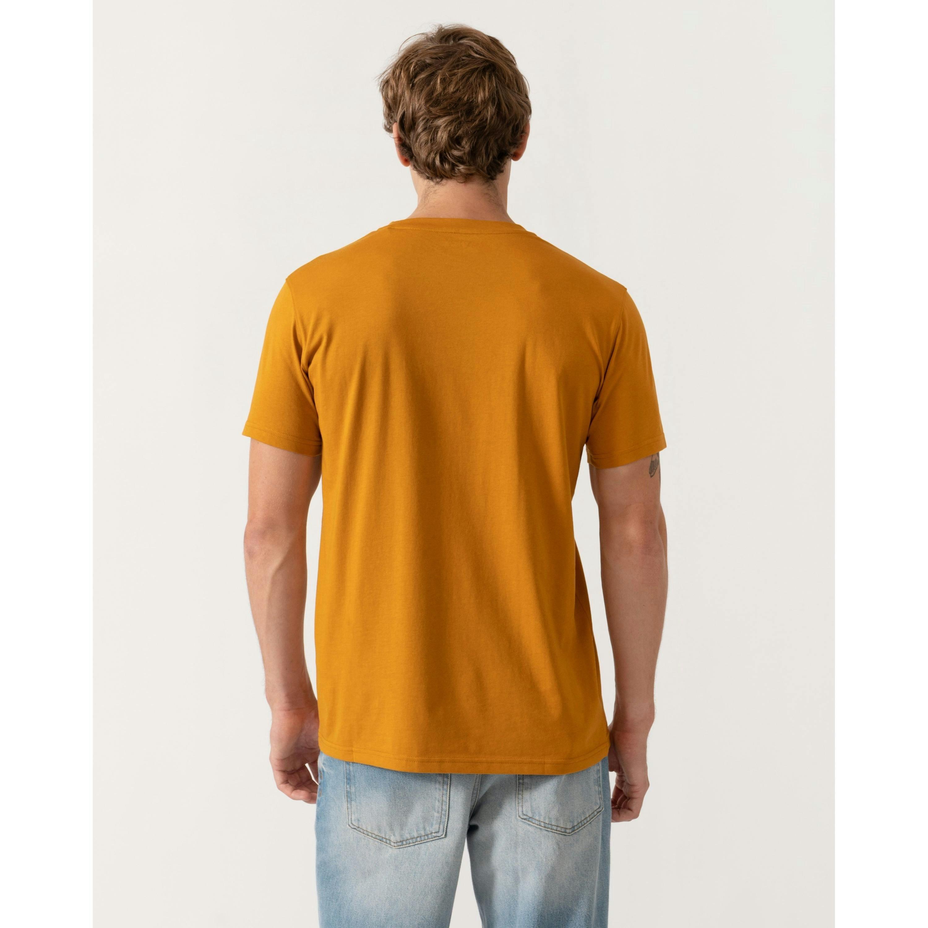 Fjallraven T-Shirt  in Yellow , view 2 of 4