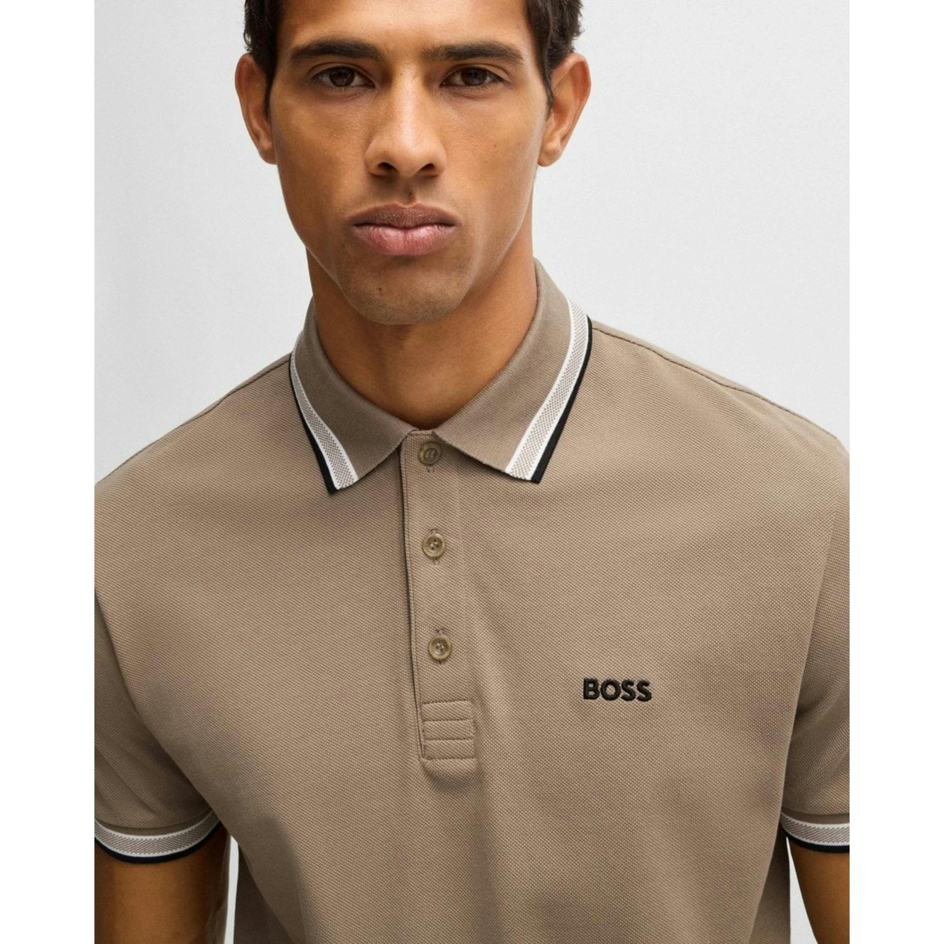 Hugo Boss Polo Shirt  in Grey , view 3 of 4