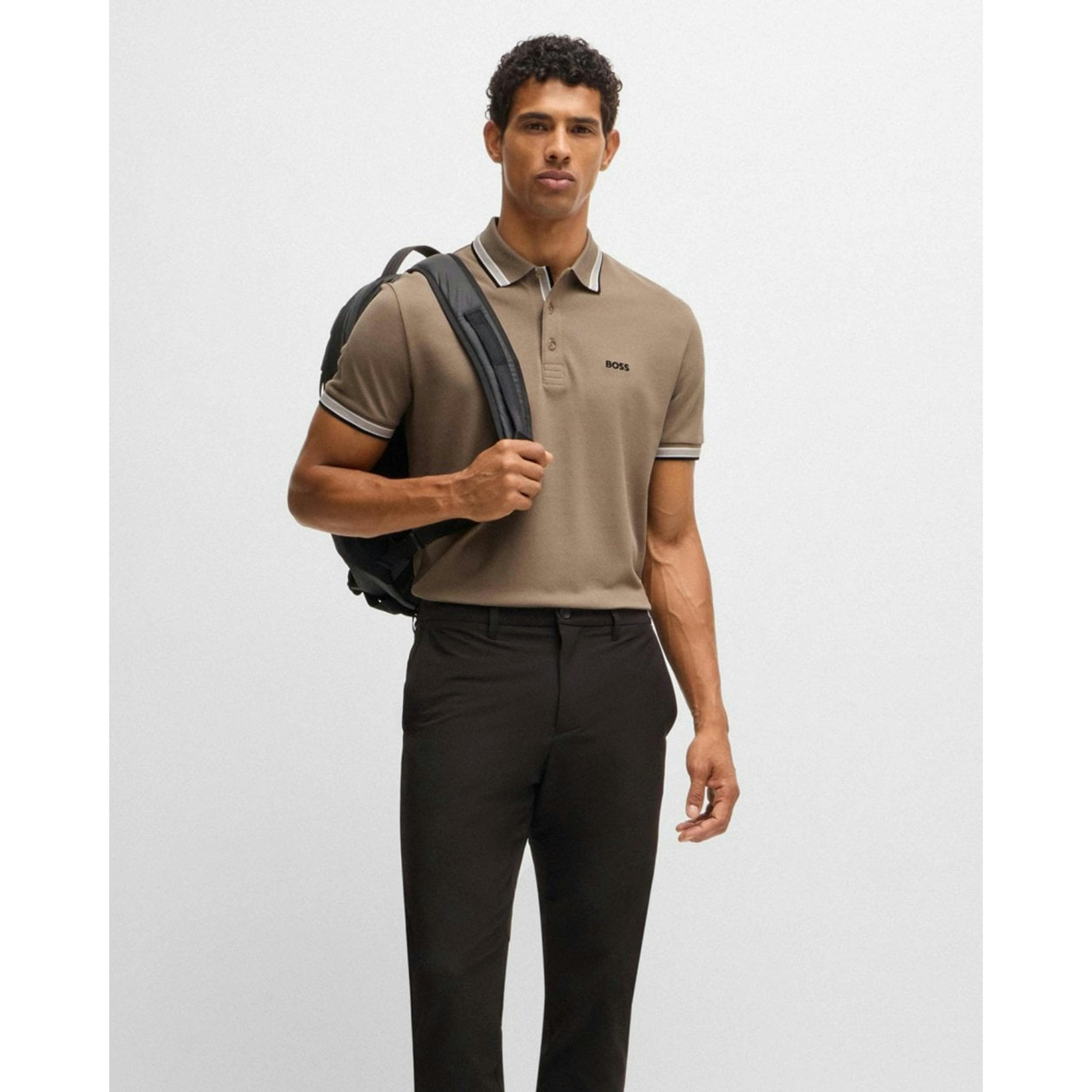 Hugo Boss Polo Shirt  in Grey , view 4 of 4