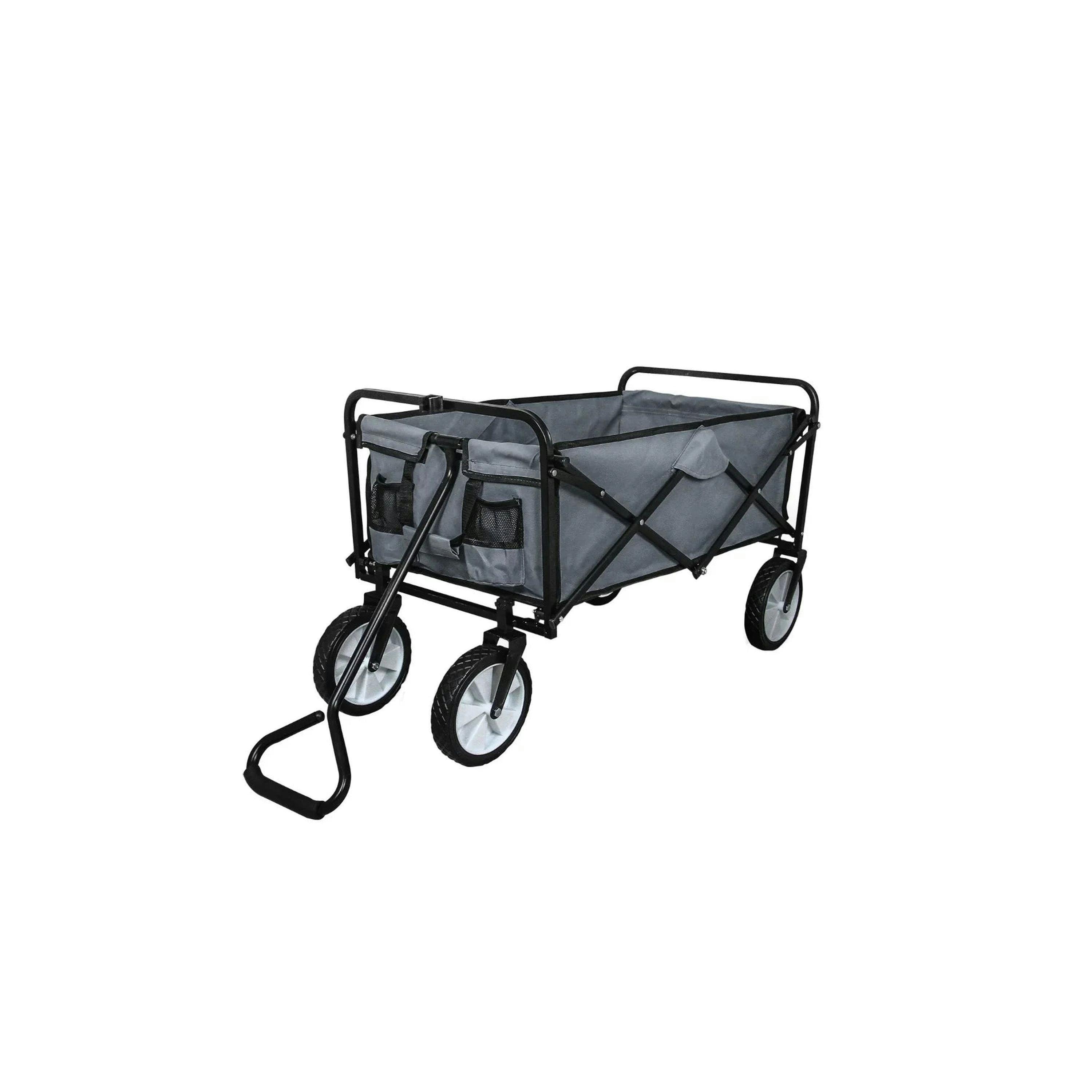 Foldable Garden Cart Grey , view 4 of 4