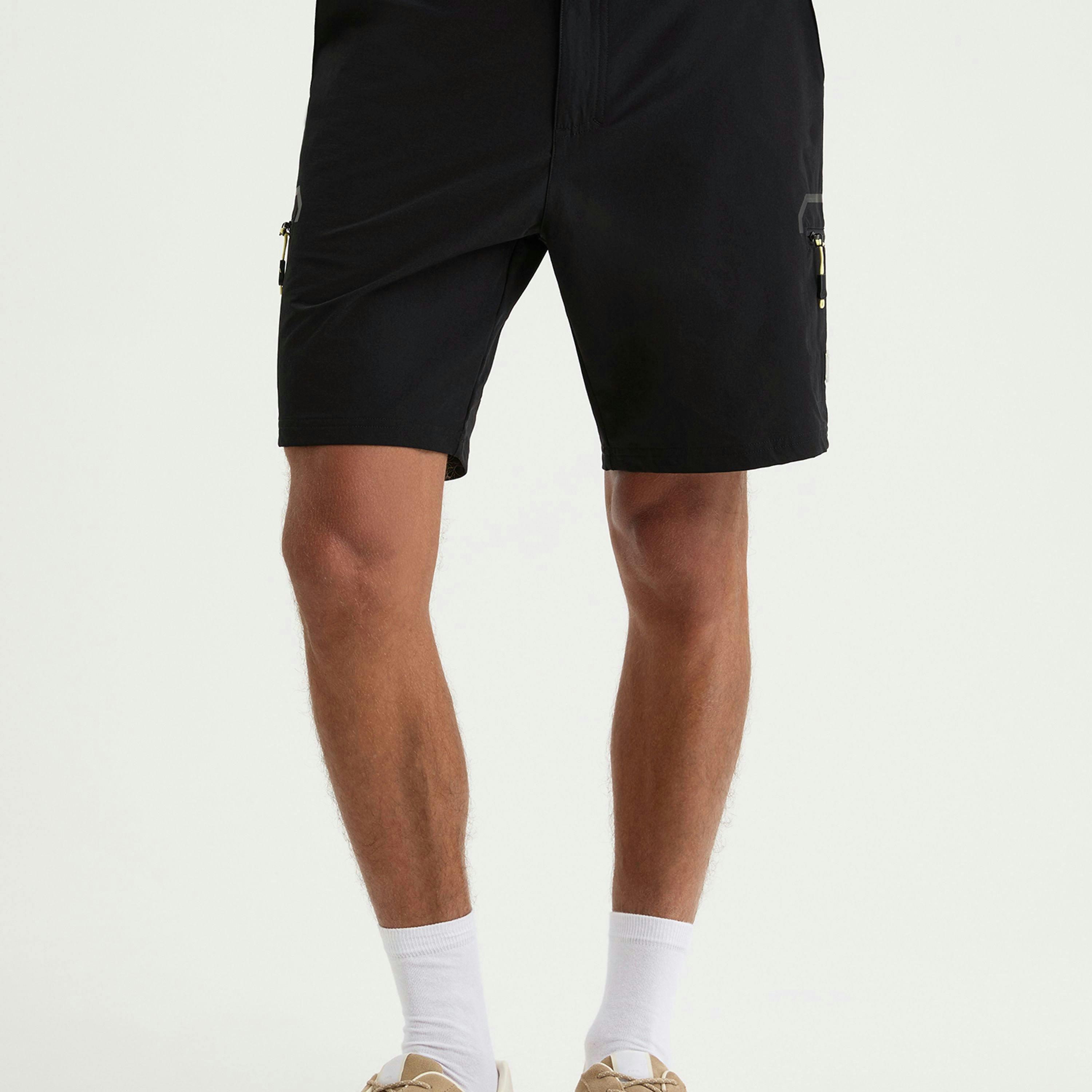 Breton Cargo Short - Black , view 1 of 4