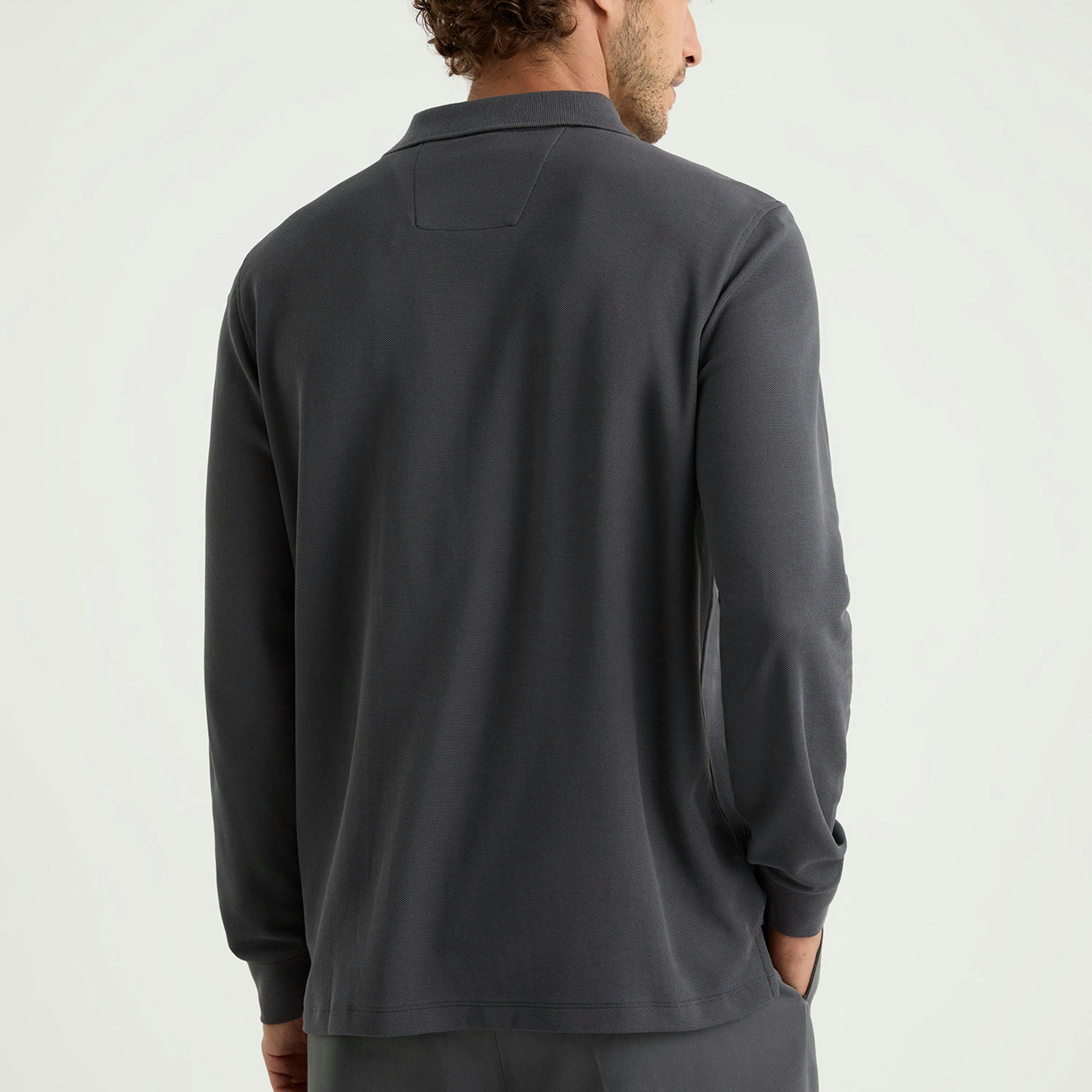 Cabin Long Sleeve - Charcoal , view 2 of 4