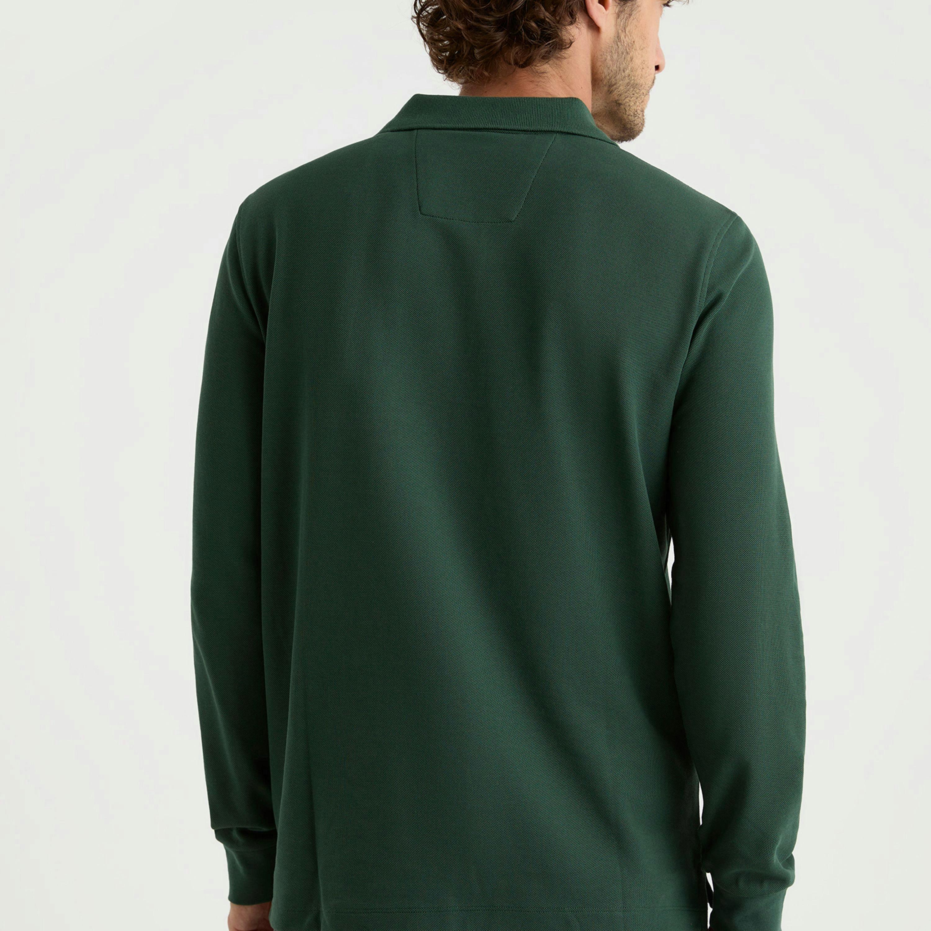 Cabin Long Sleeve - Dark Green , view 2 of 4