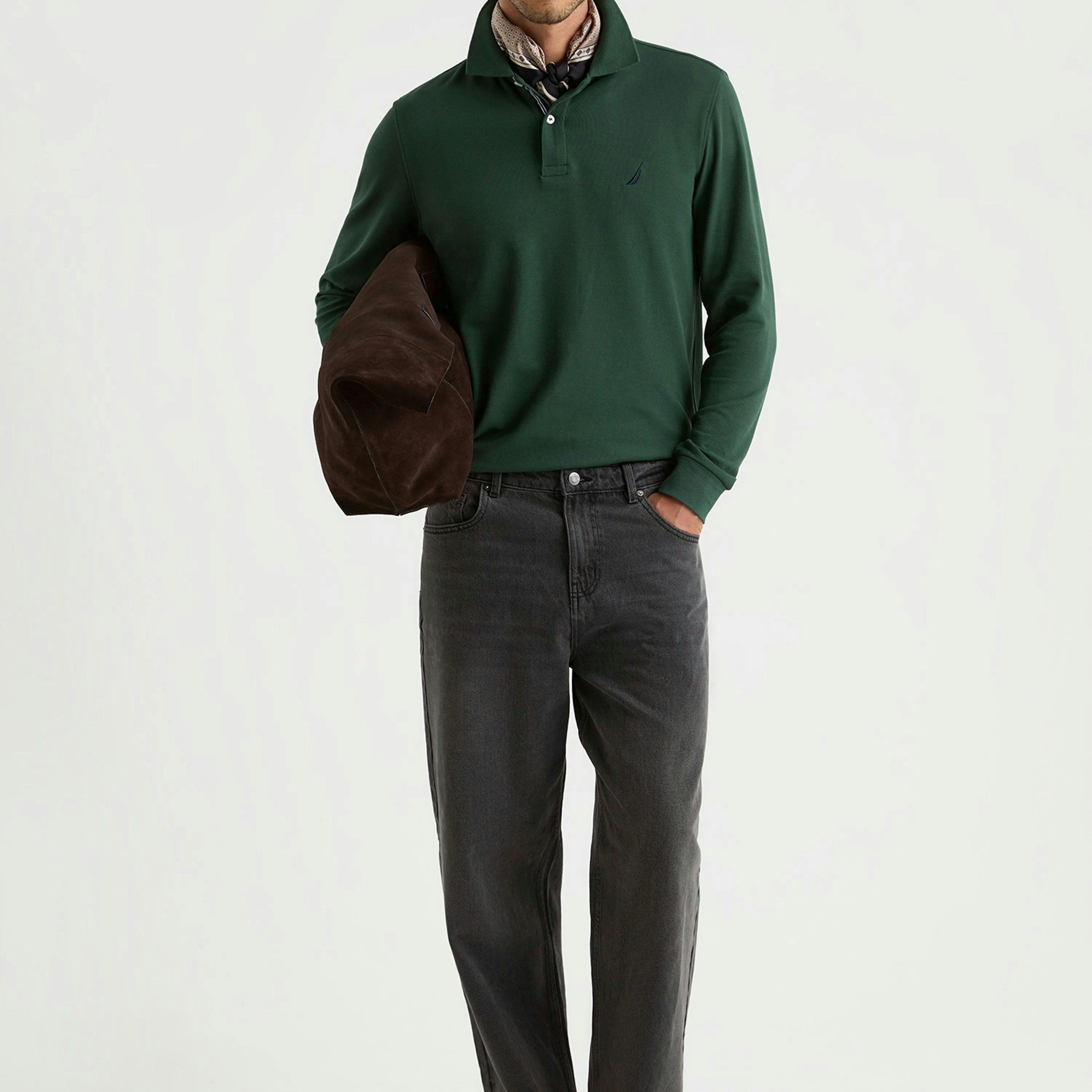 Cabin Long Sleeve - Dark Green , view 4 of 4