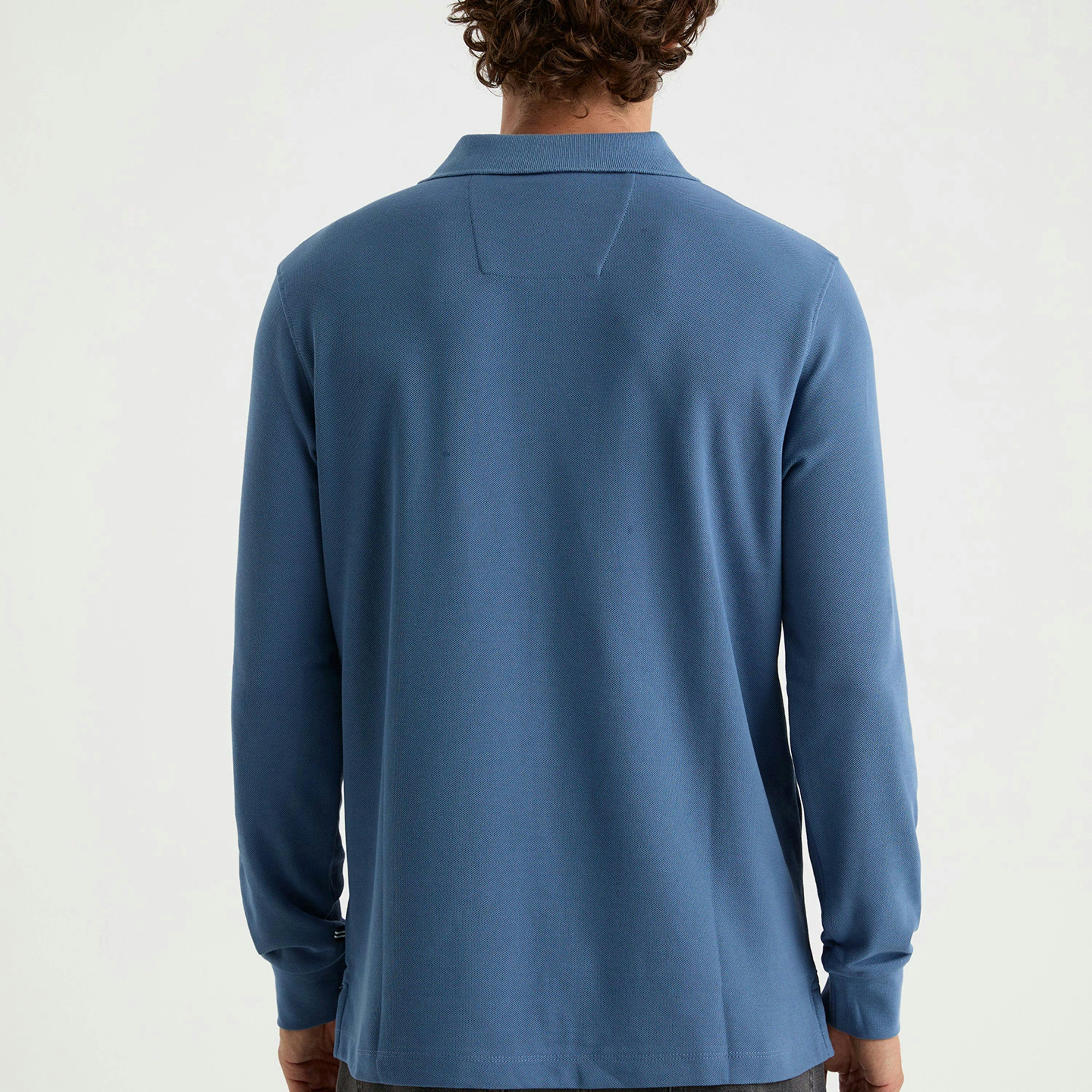 Cabin Long Sleeve - Washed Denim , view 2 of 4