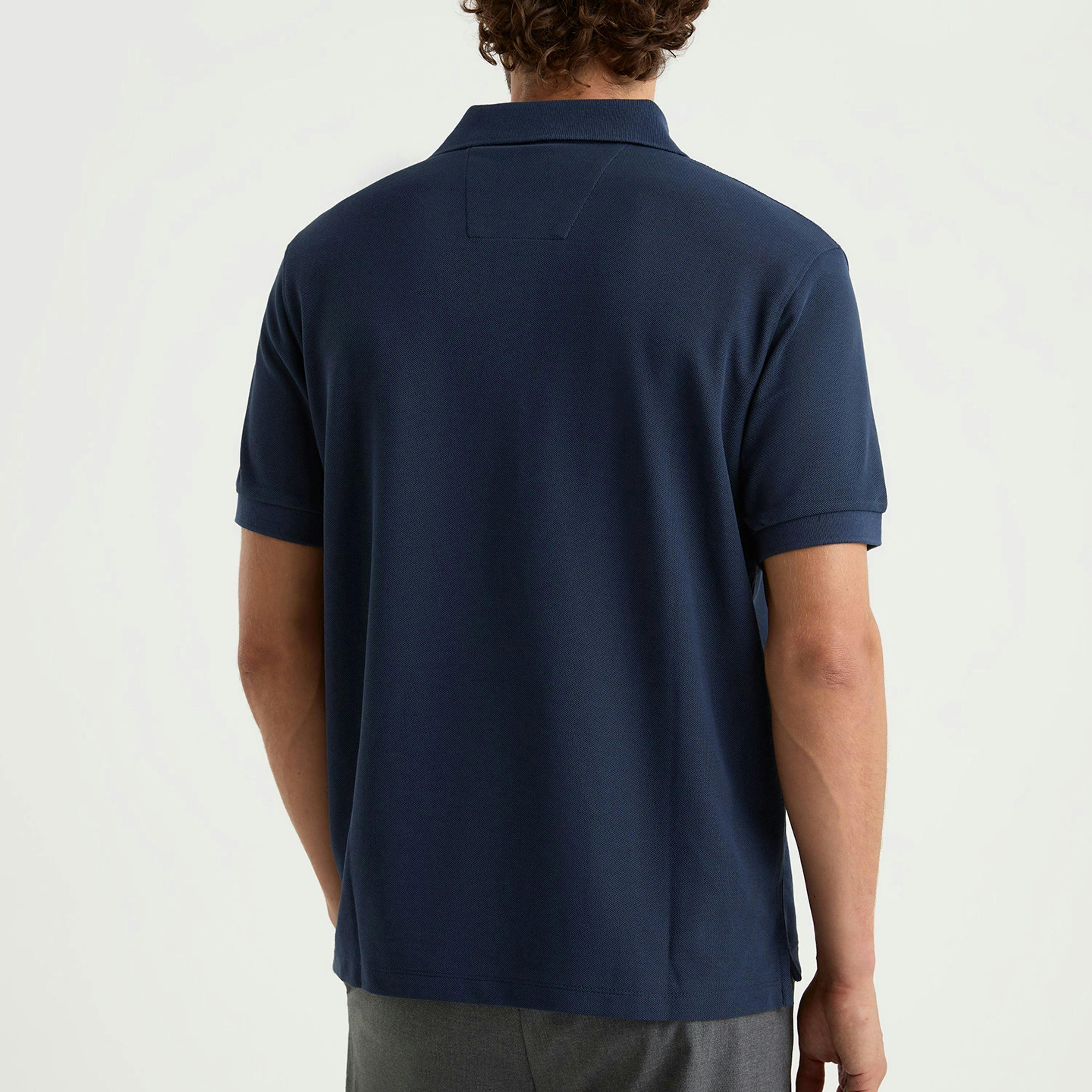 Cabin Polo Shirt - Dark Navy , view 2 of 4
