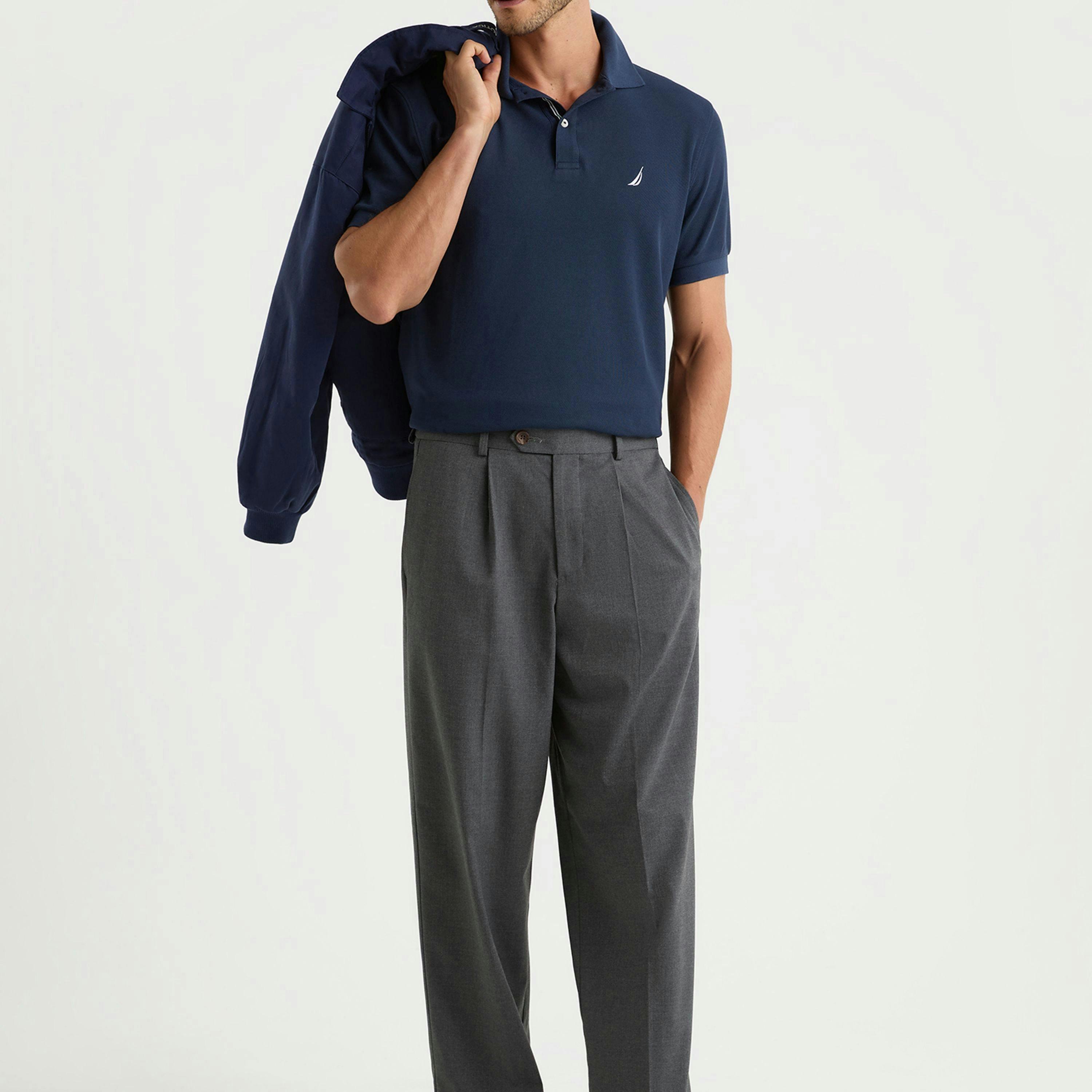 Cabin Polo Shirt - Dark Navy , view 4 of 4