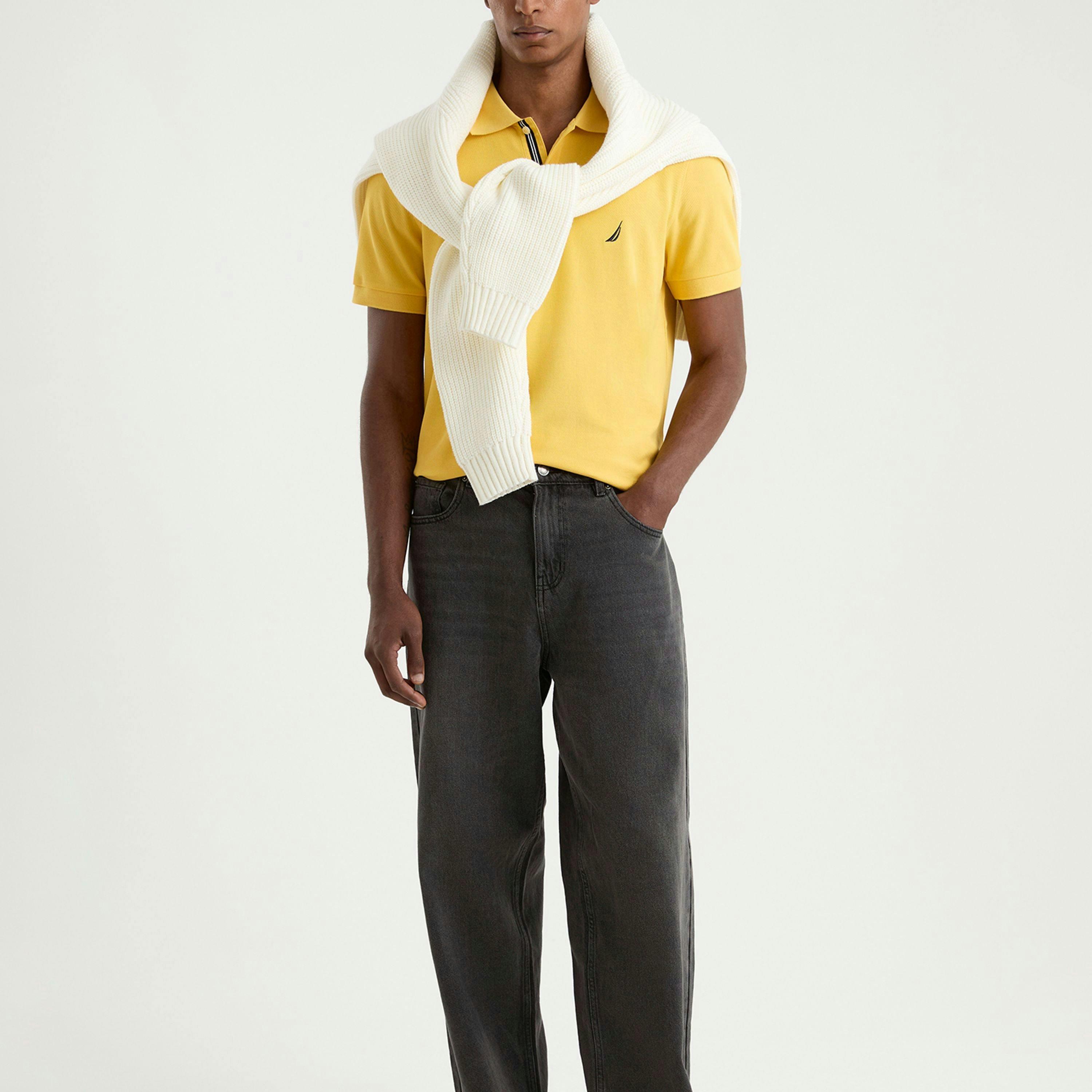 Cast Polo Shirt - Daffodil , view 4 of 4