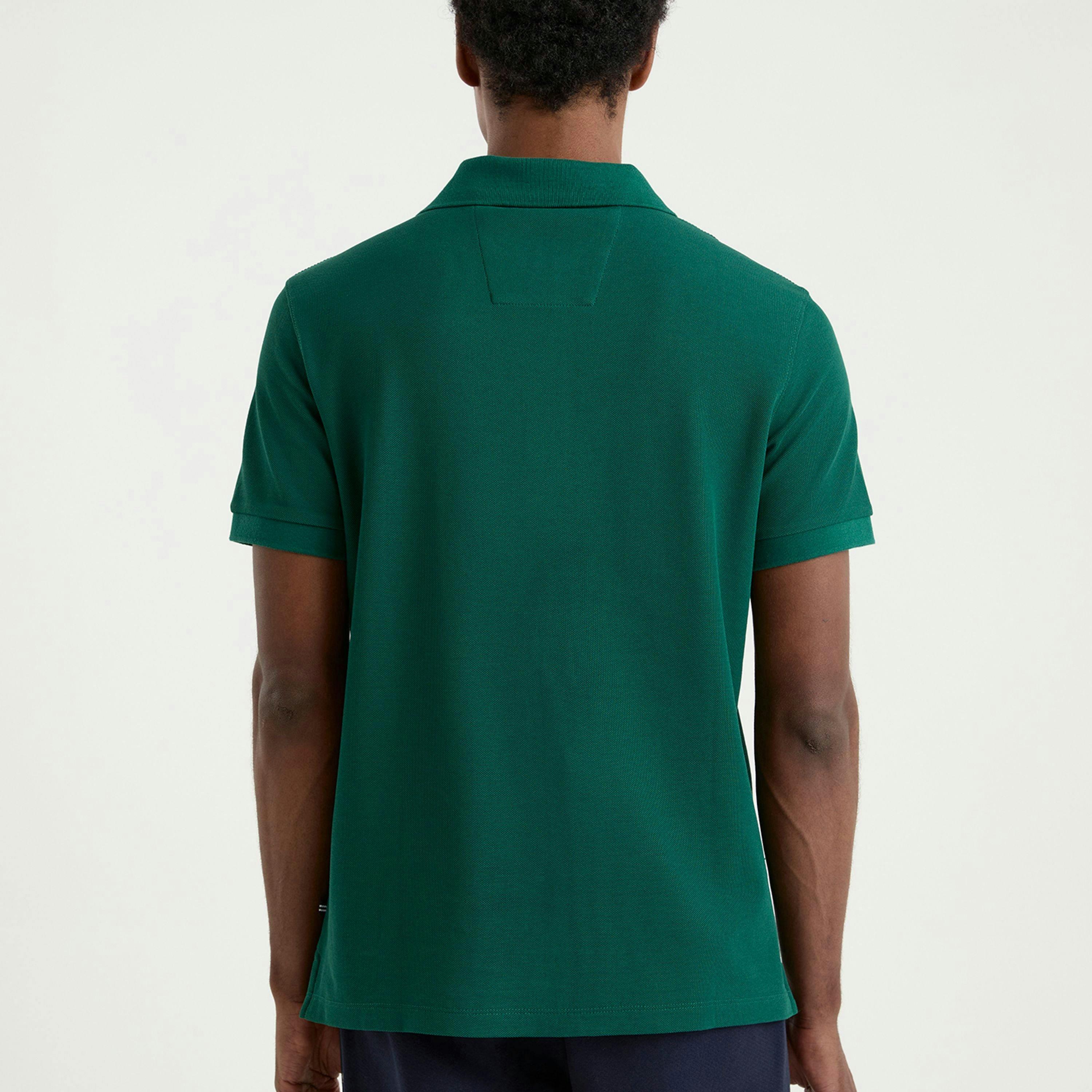 Cast Polo Shirt - Deep Spruce , view 2 of 4