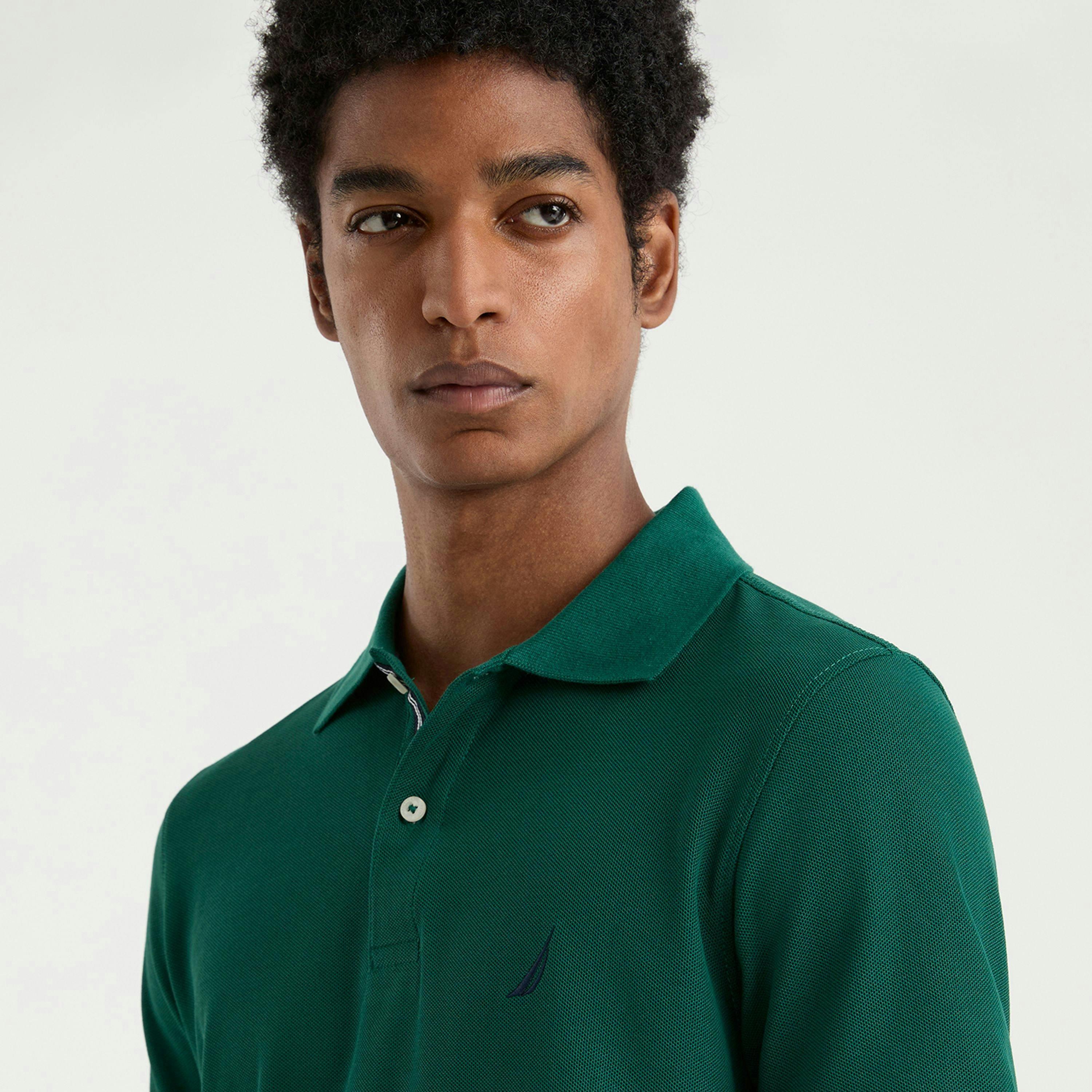 Cast Polo Shirt - Deep Spruce , view 3 of 4