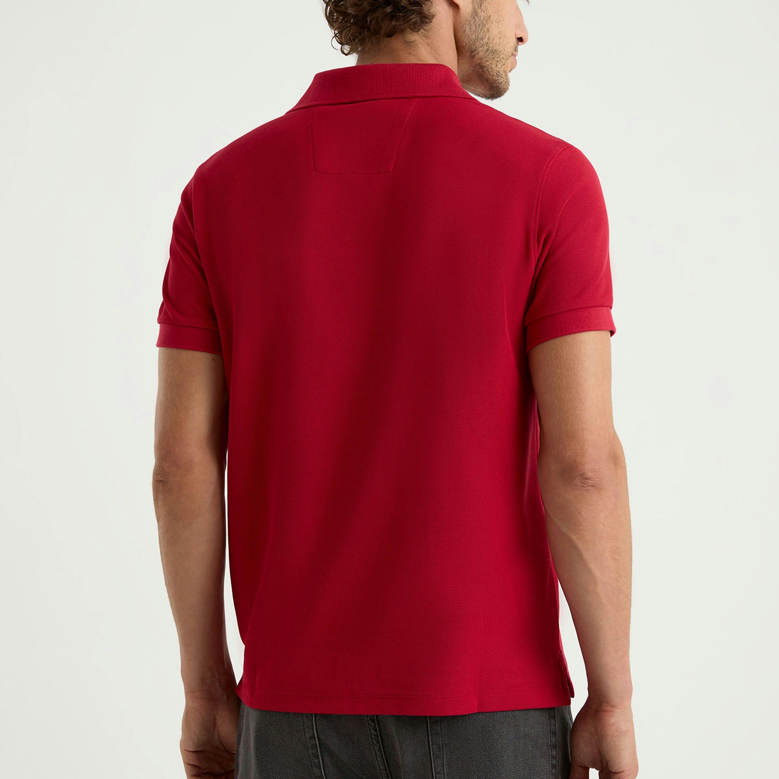 Cast Polo Shirt - Nautica Red , view 2 of 4