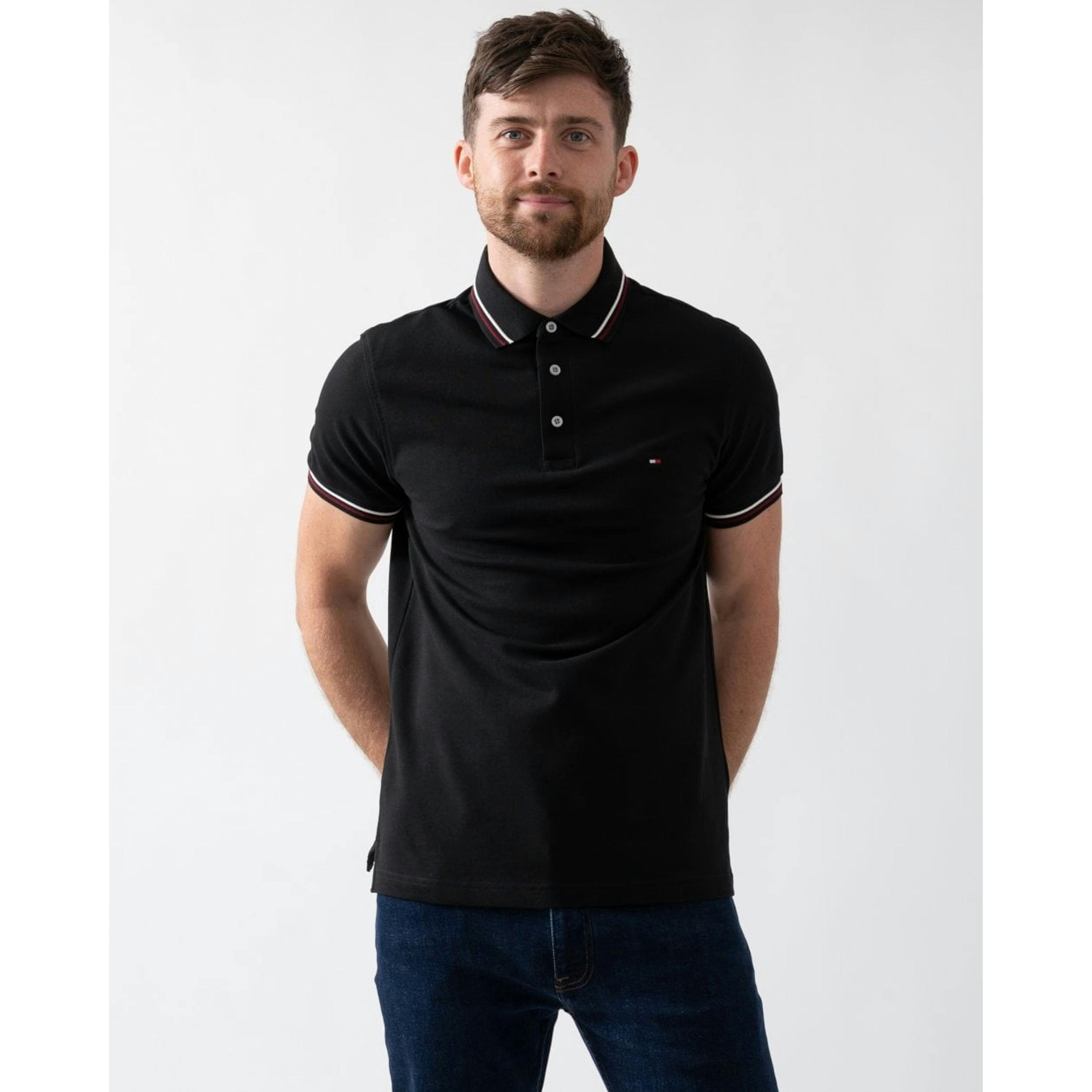 Tommy Hilfiger Polo Shirt  in Black , view 1 of 4