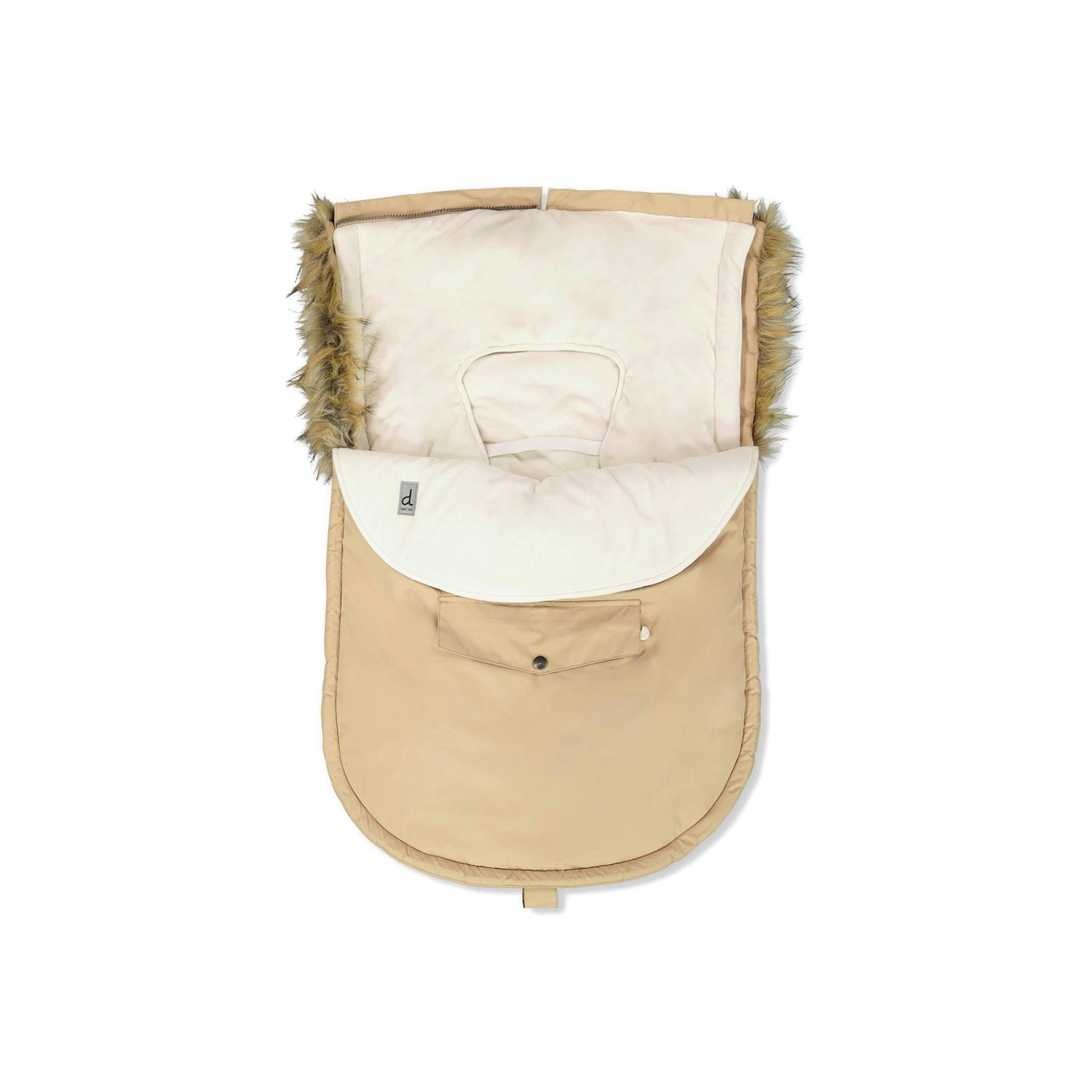 Bunting Bag For Car Seats & Strollers Beige , view 4 of 6