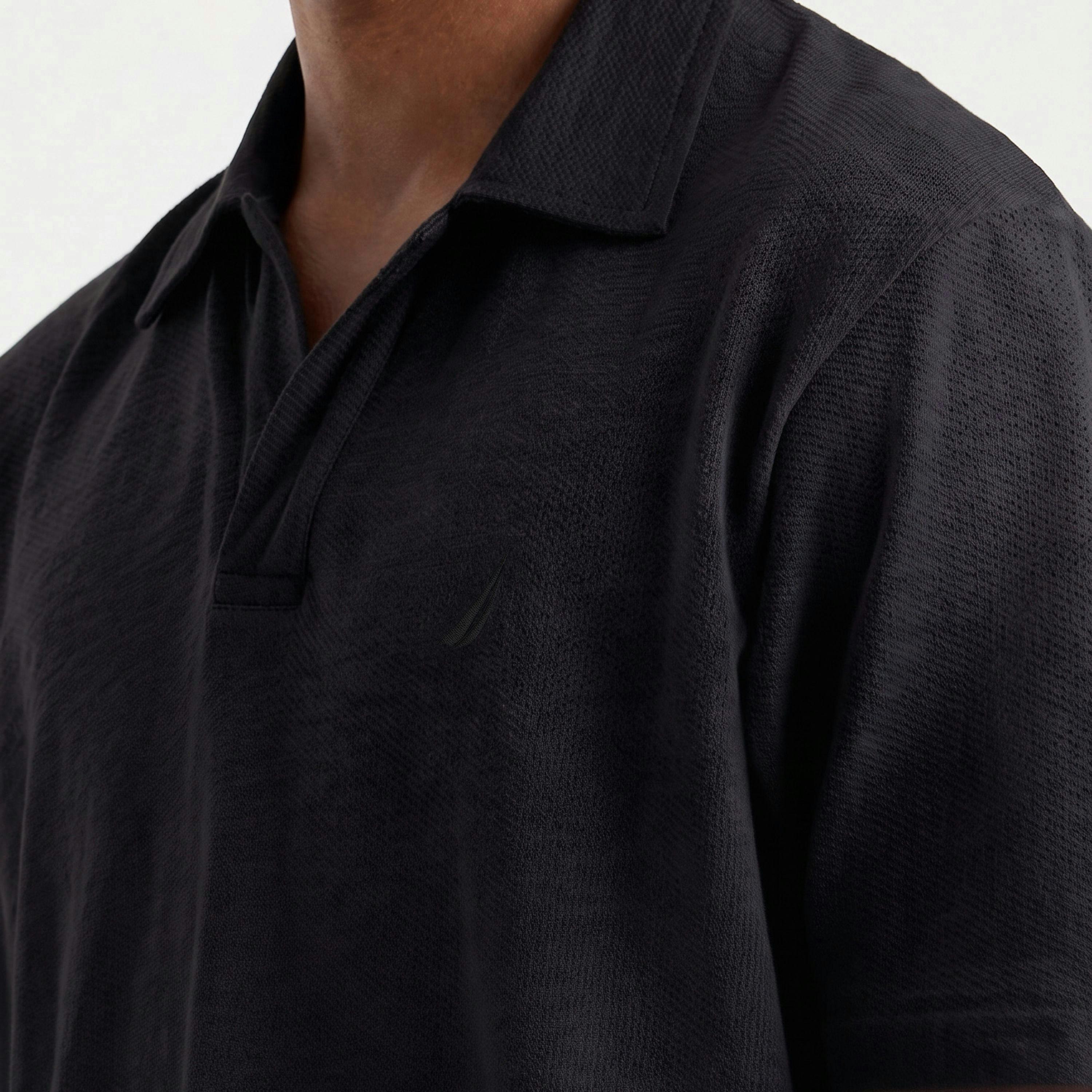 Valen Polo Shirt - Black , view 4 of 4