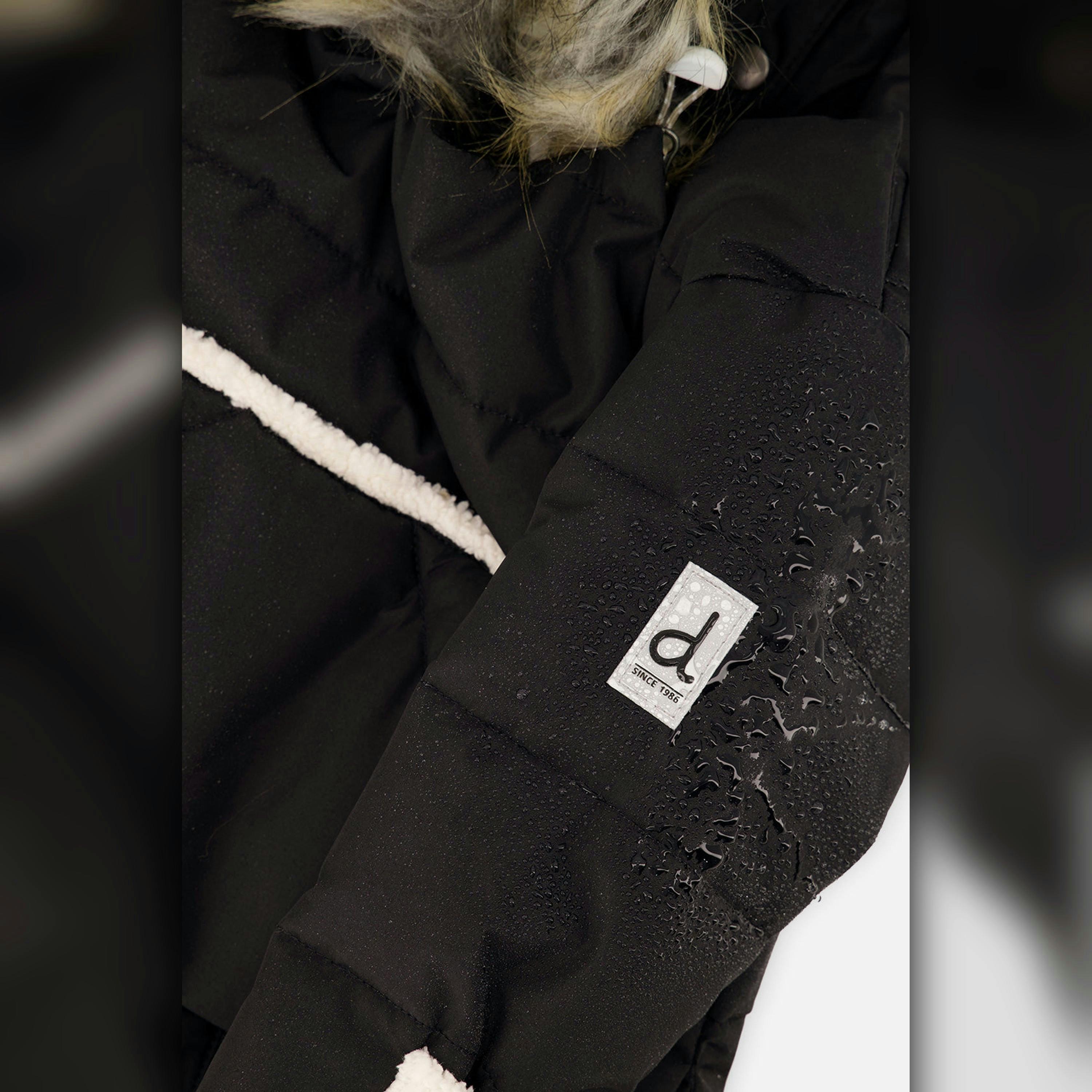 Baby Snug One Piece Snowsuit Adapted For Car Seats Black , view 6 of 6