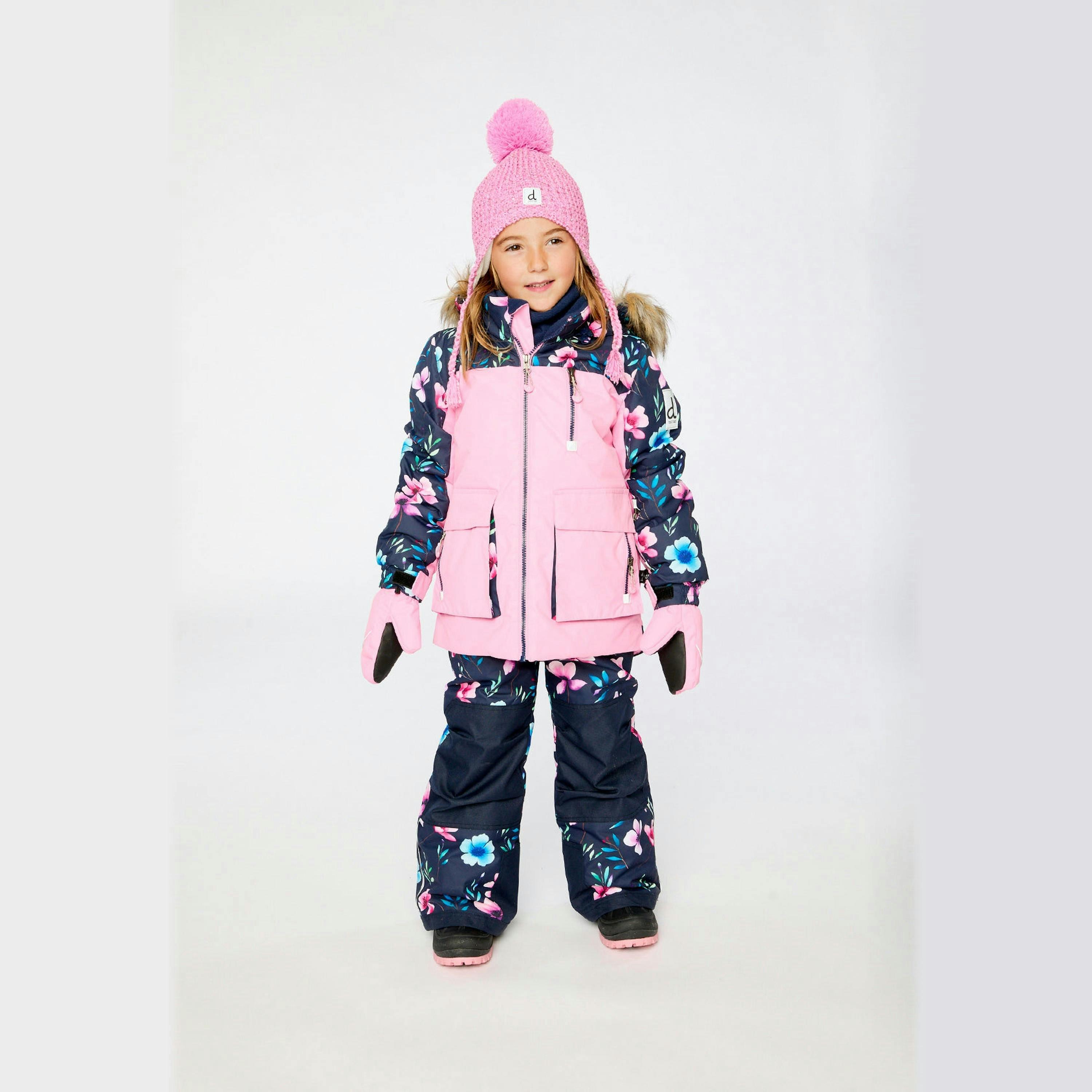 Two Piece Play Snowsuit Pink , view 2 of 6