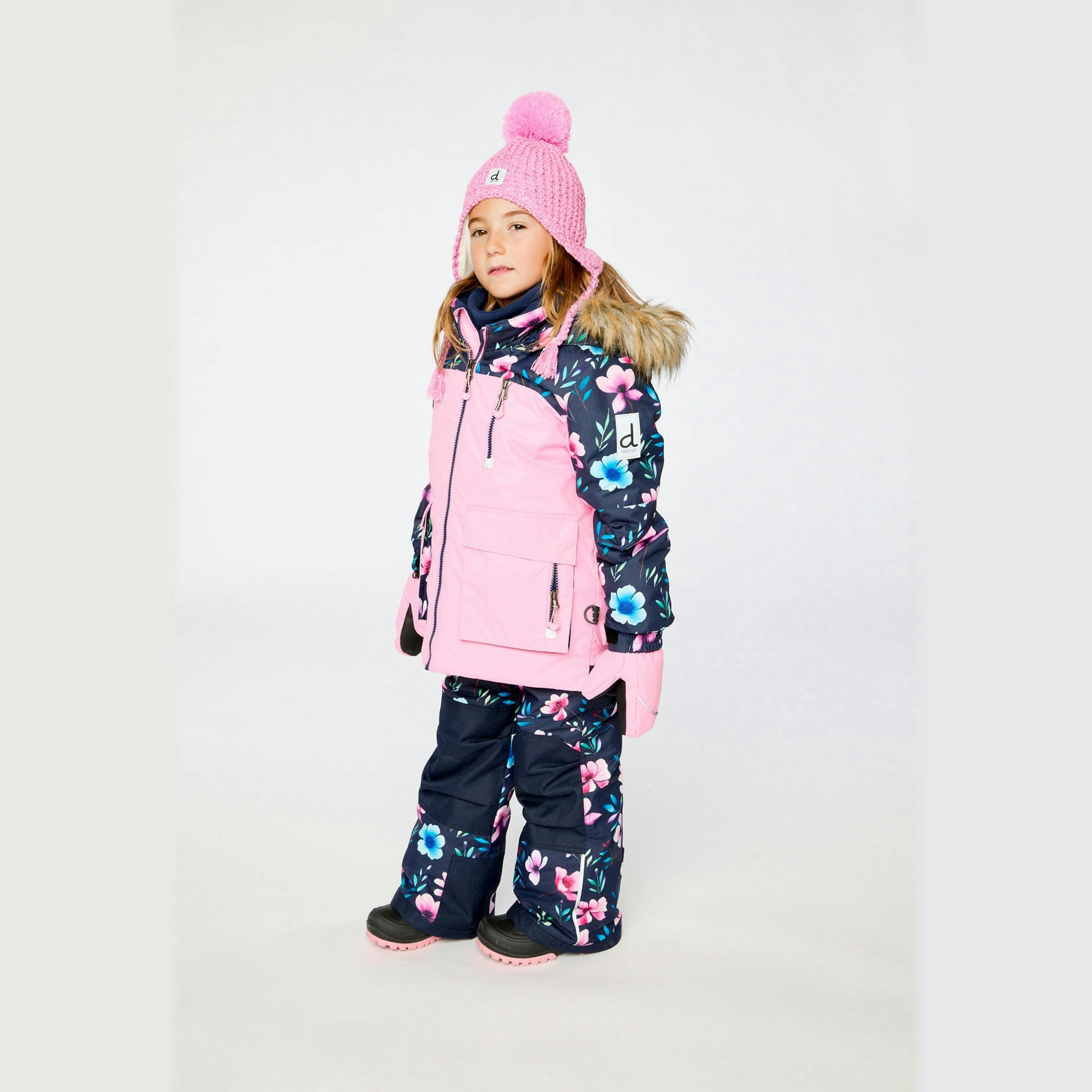 Two Piece Play Snowsuit Pink , view 3 of 6