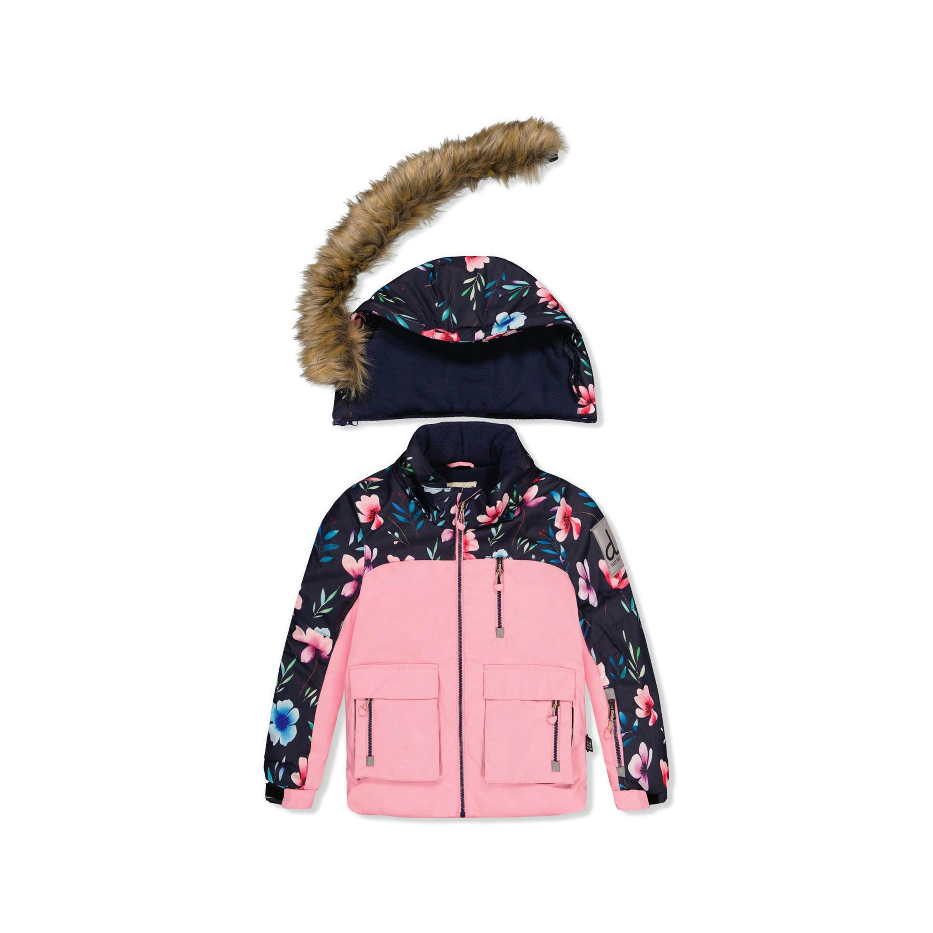 Two Piece Play Snowsuit Pink , view 4 of 6