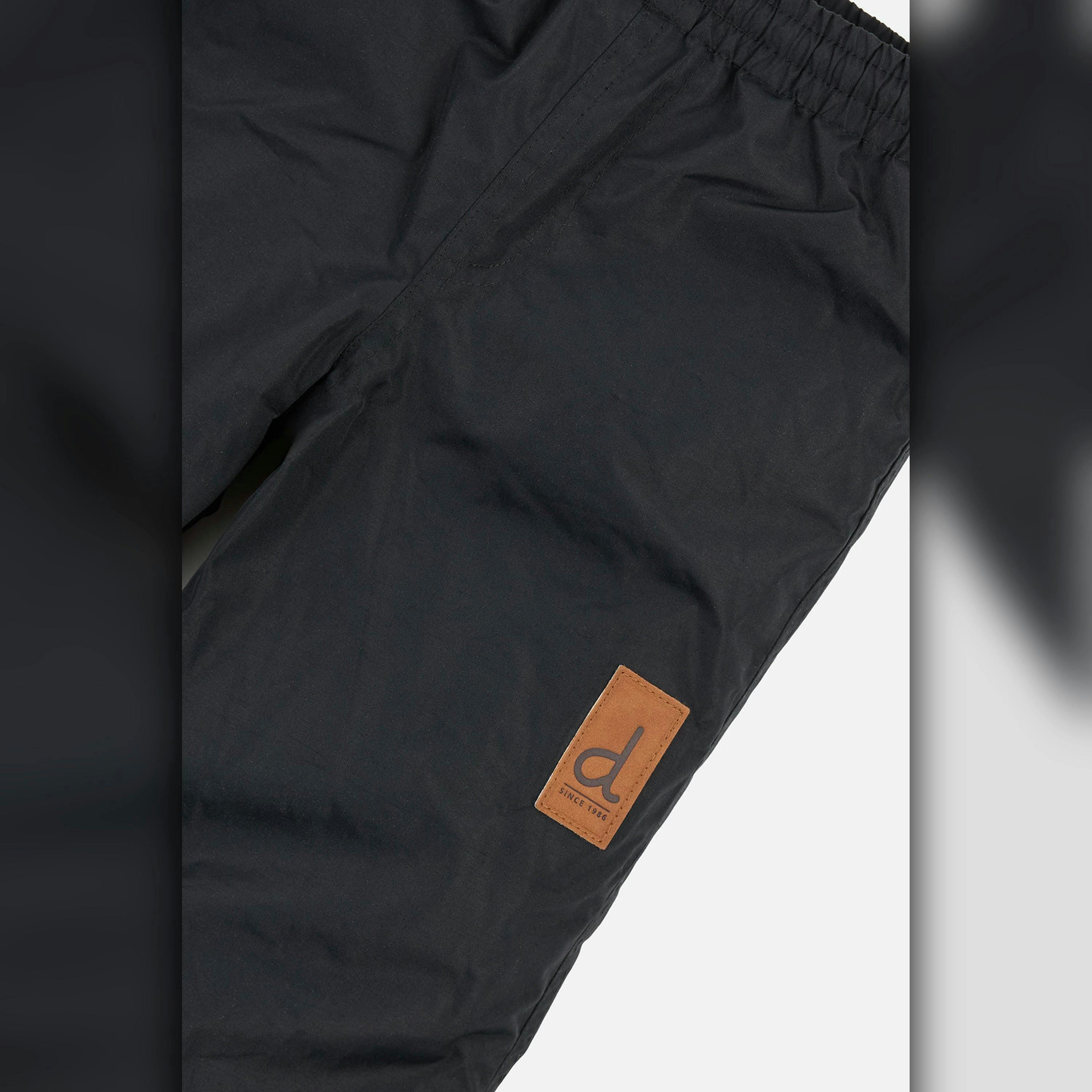 Lined Baby Splash Pants Black Taffeta , view 2 of 2