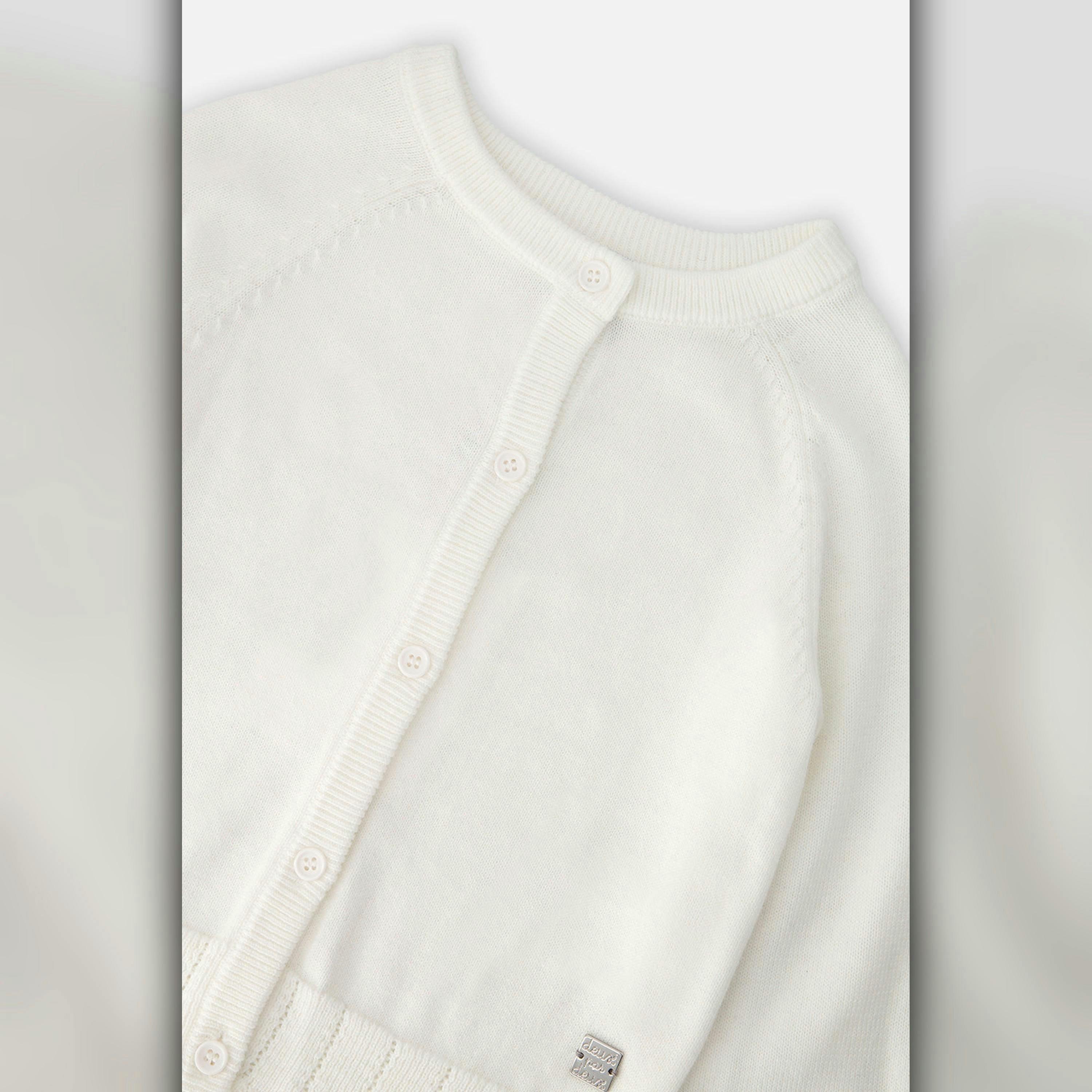 Knit Cardigan Off-White , view 6 of 6