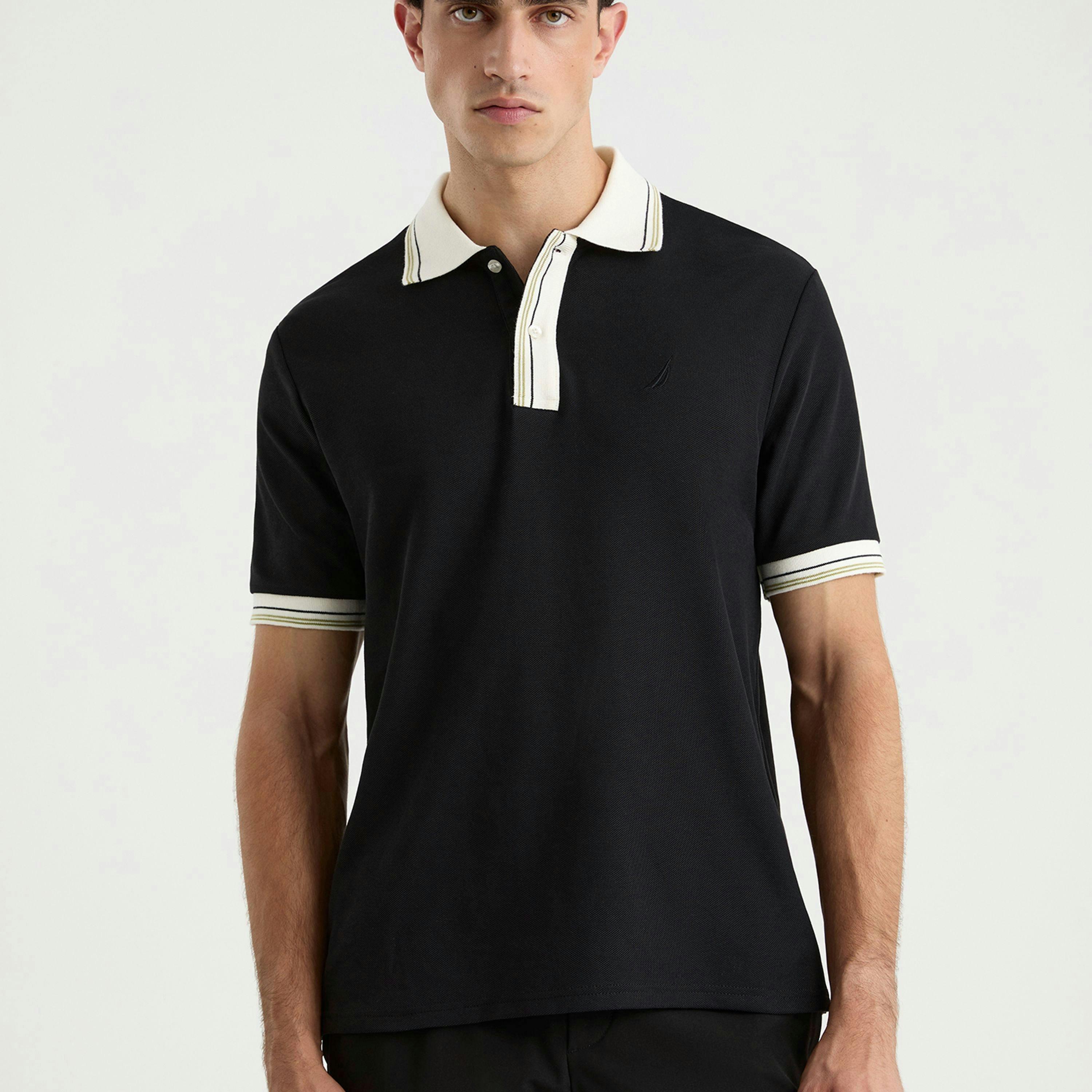 Amado Polo Shirt - Black , view 1 of 4
