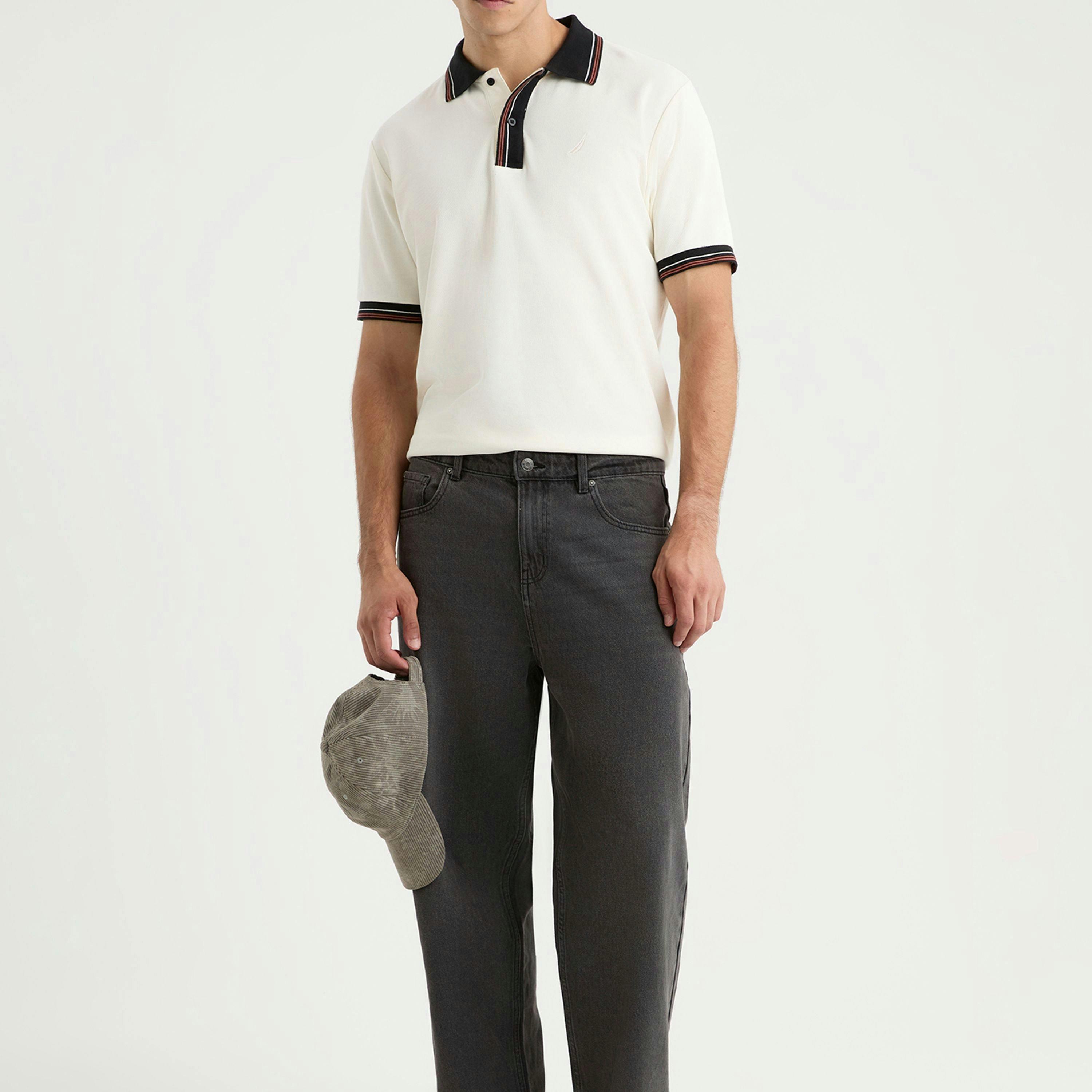Amado Polo Shirt - Off White , view 4 of 4
