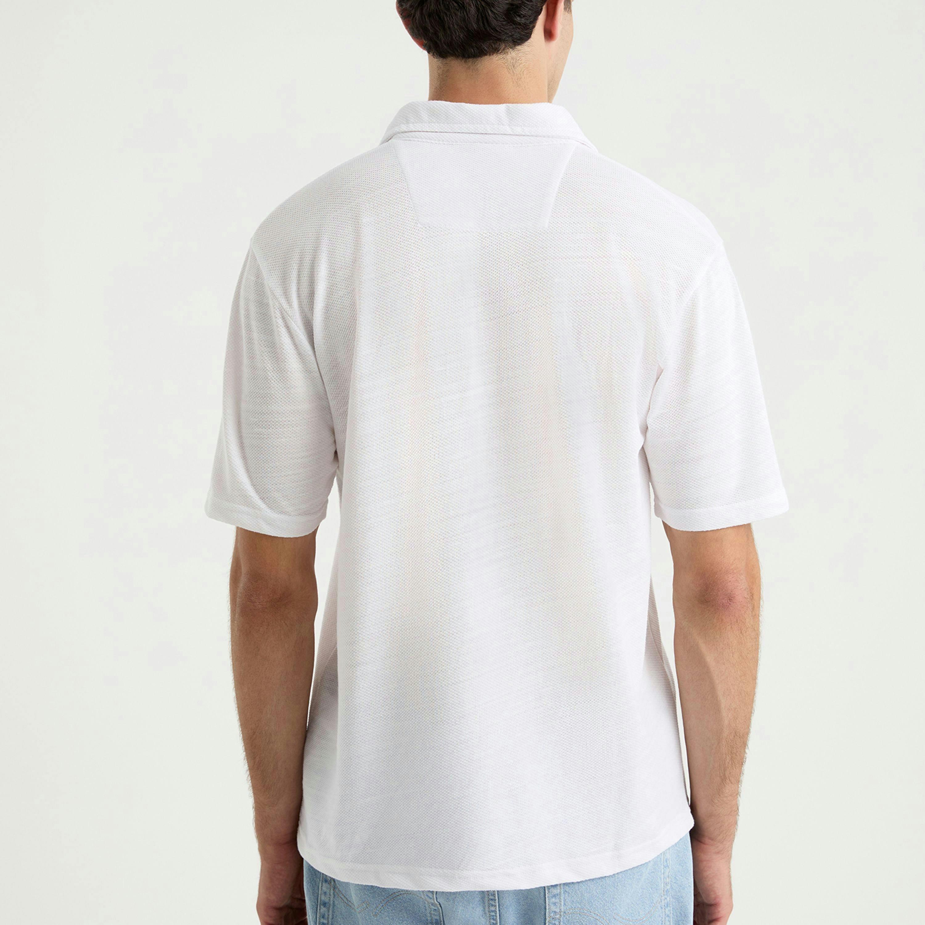 Valen Polo Shirt - Off White , view 2 of 4