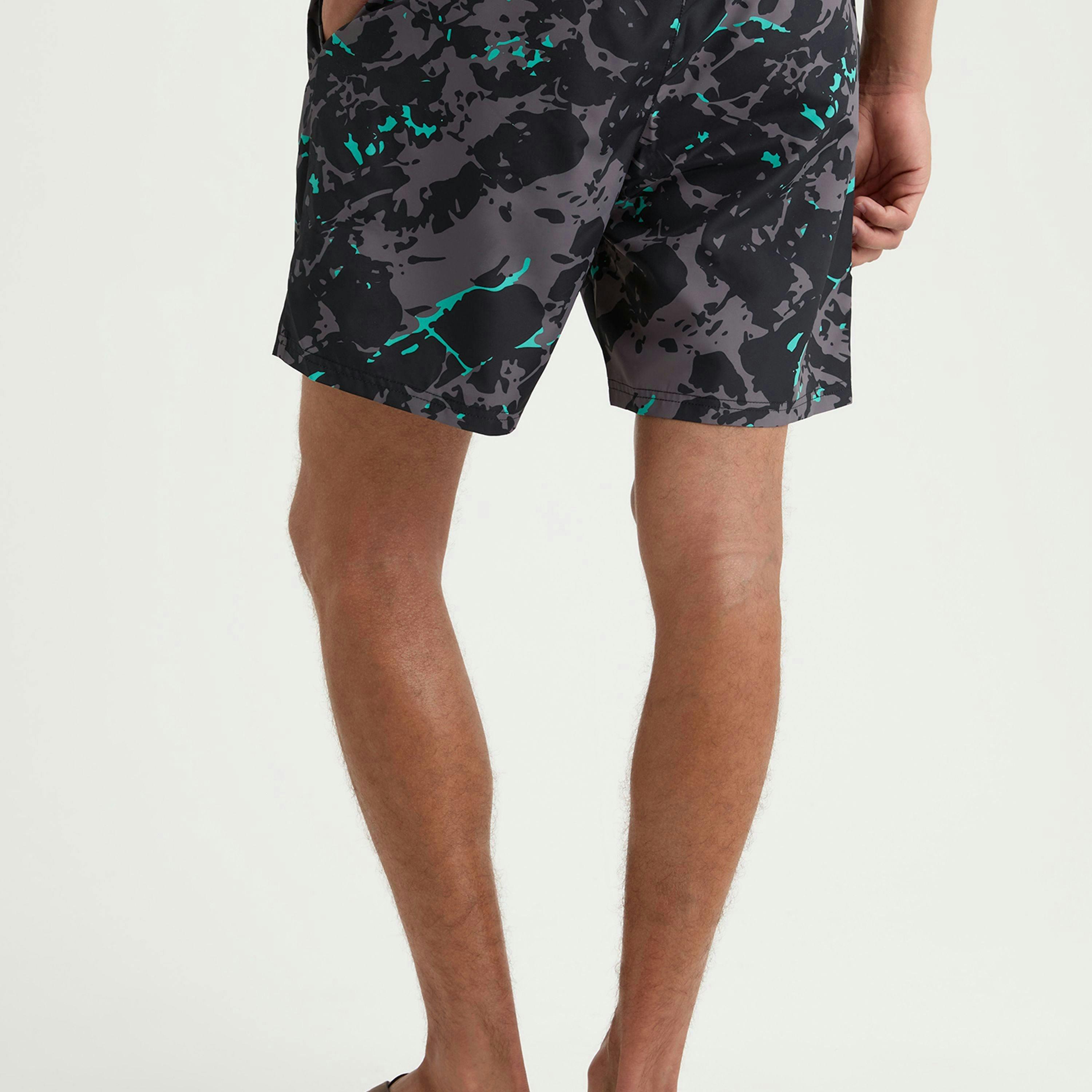 Gartley 7" Swim Short - Black , view 2 of 4