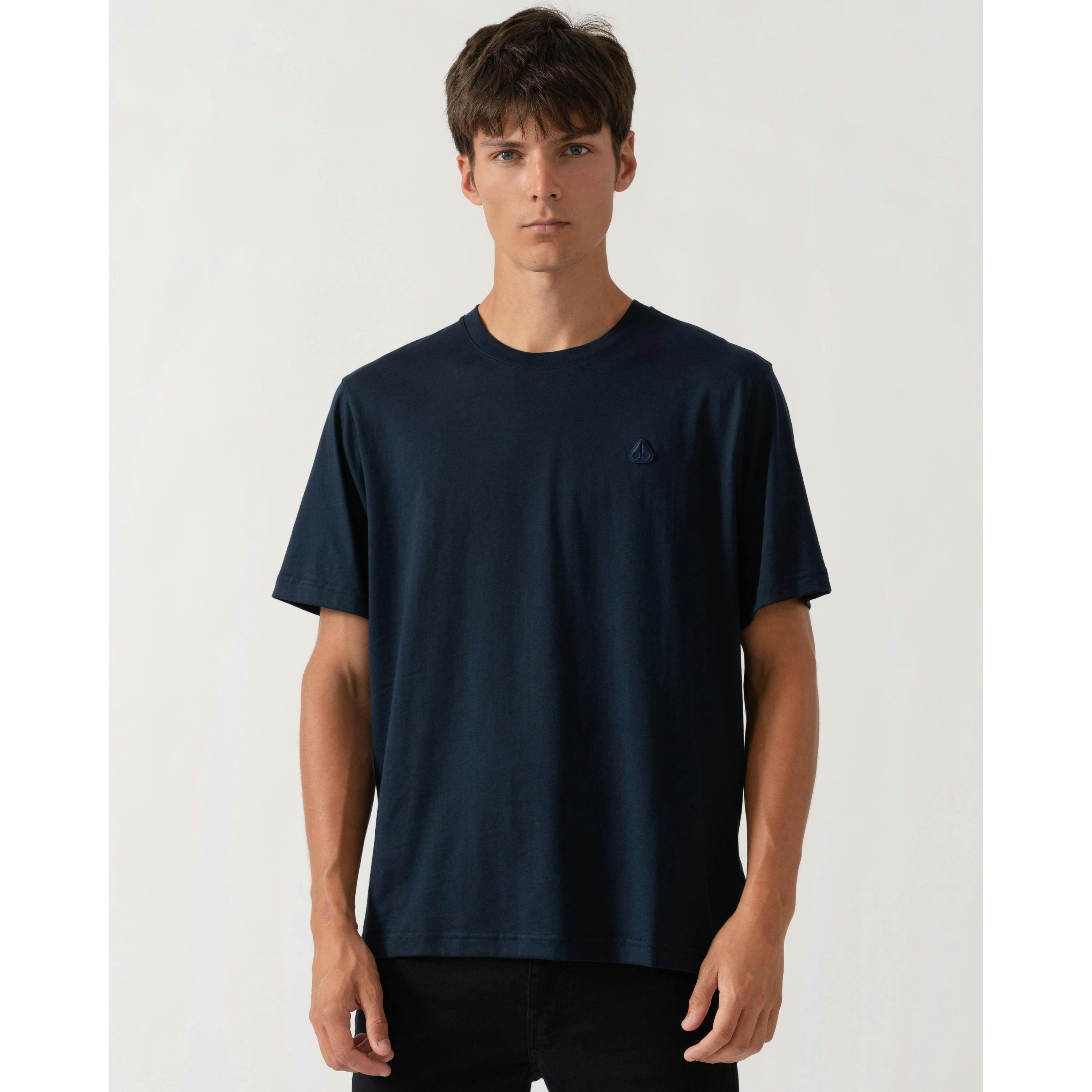 Moose Knuckles T-Shirt  in Grey , view 1 of 4