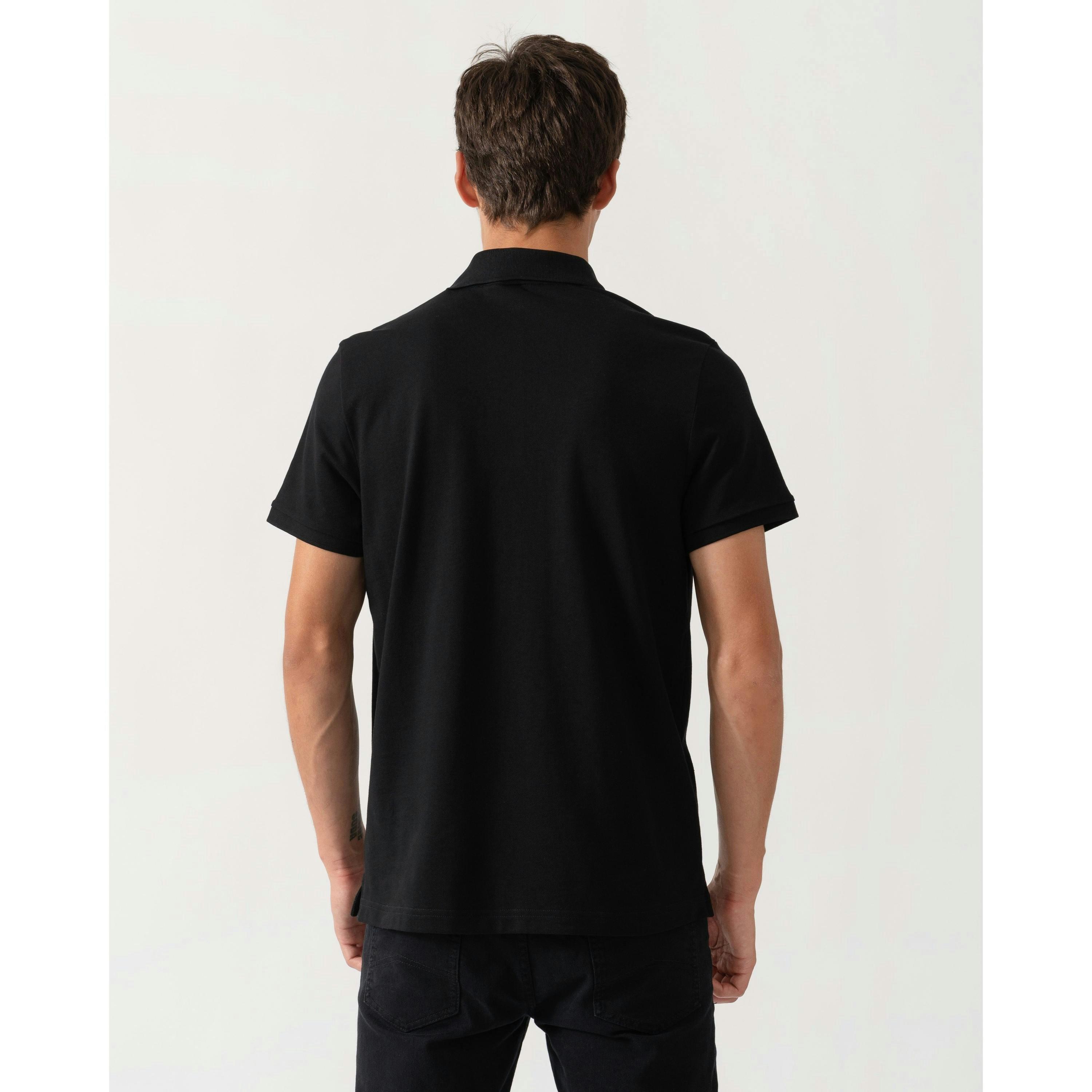 Moose Knuckles Polo Shirt  in Black , view 2 of 4